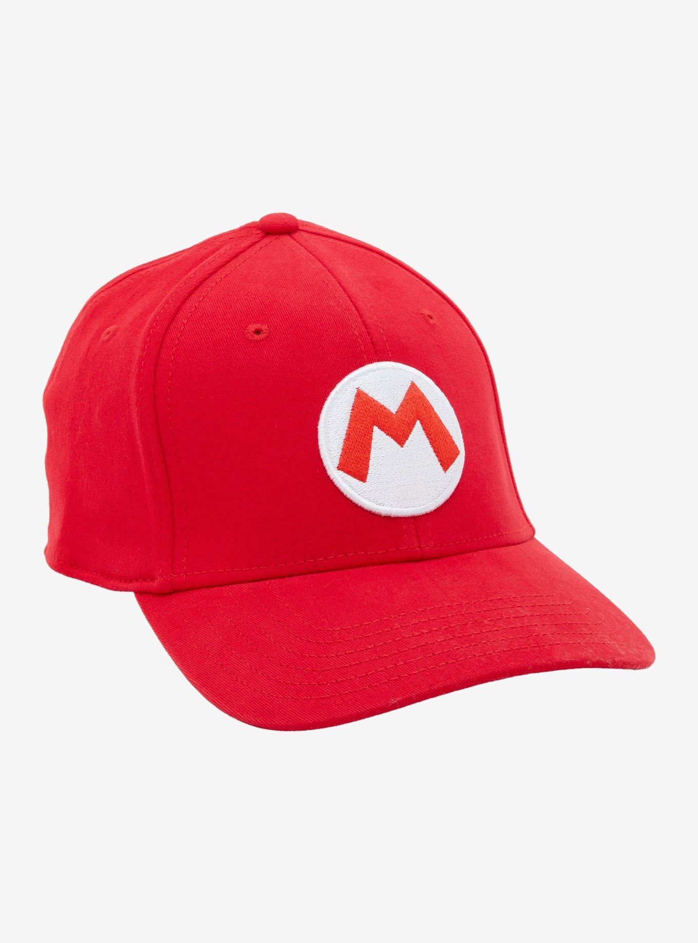 Super Mario Bros. Mario Logo Dad Cap, , hi-res
