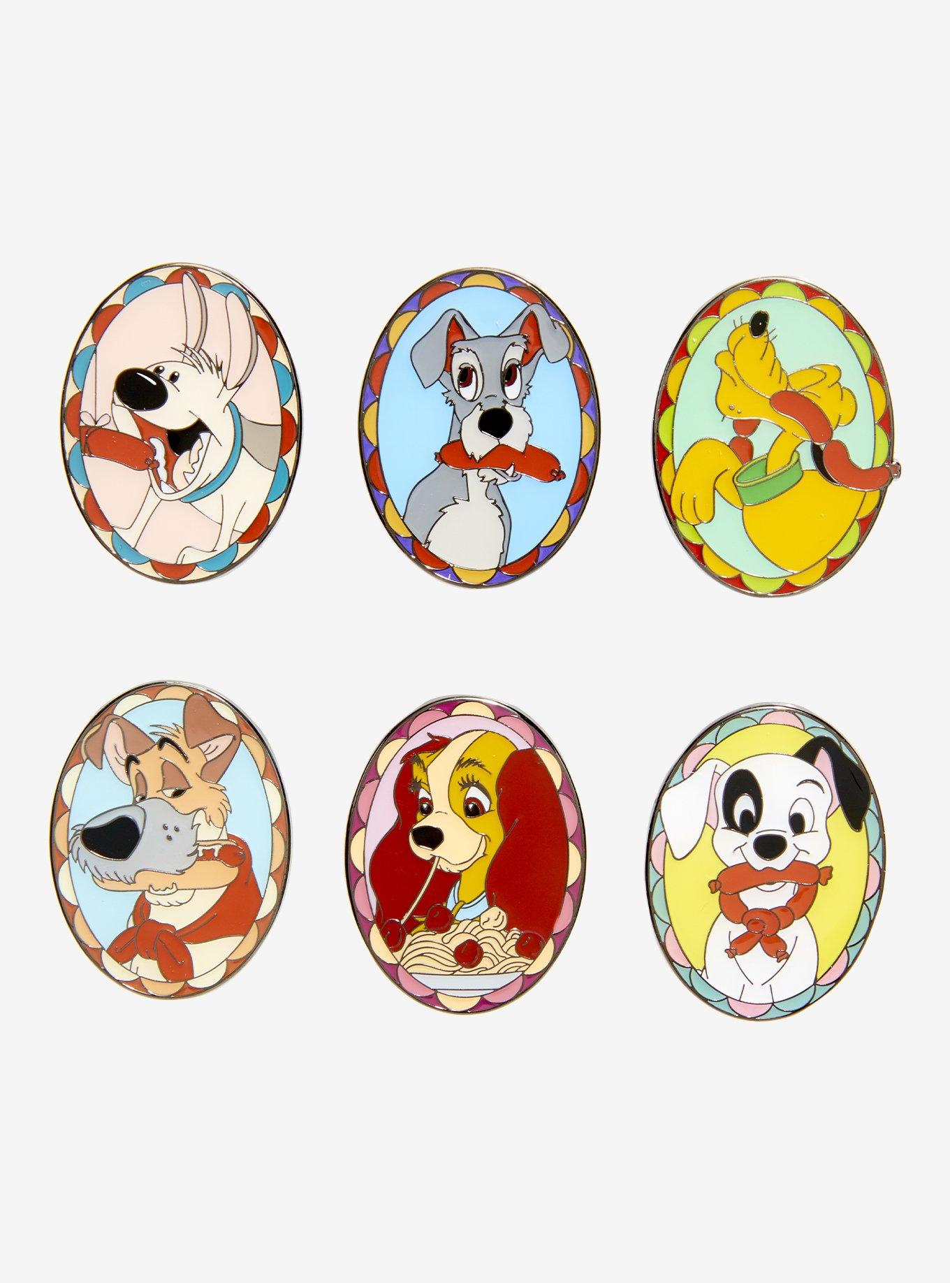 Loungefly Disney Dogs & Food Blind Box Enamel Pin - BoxLunch Exclusive, , hi-res