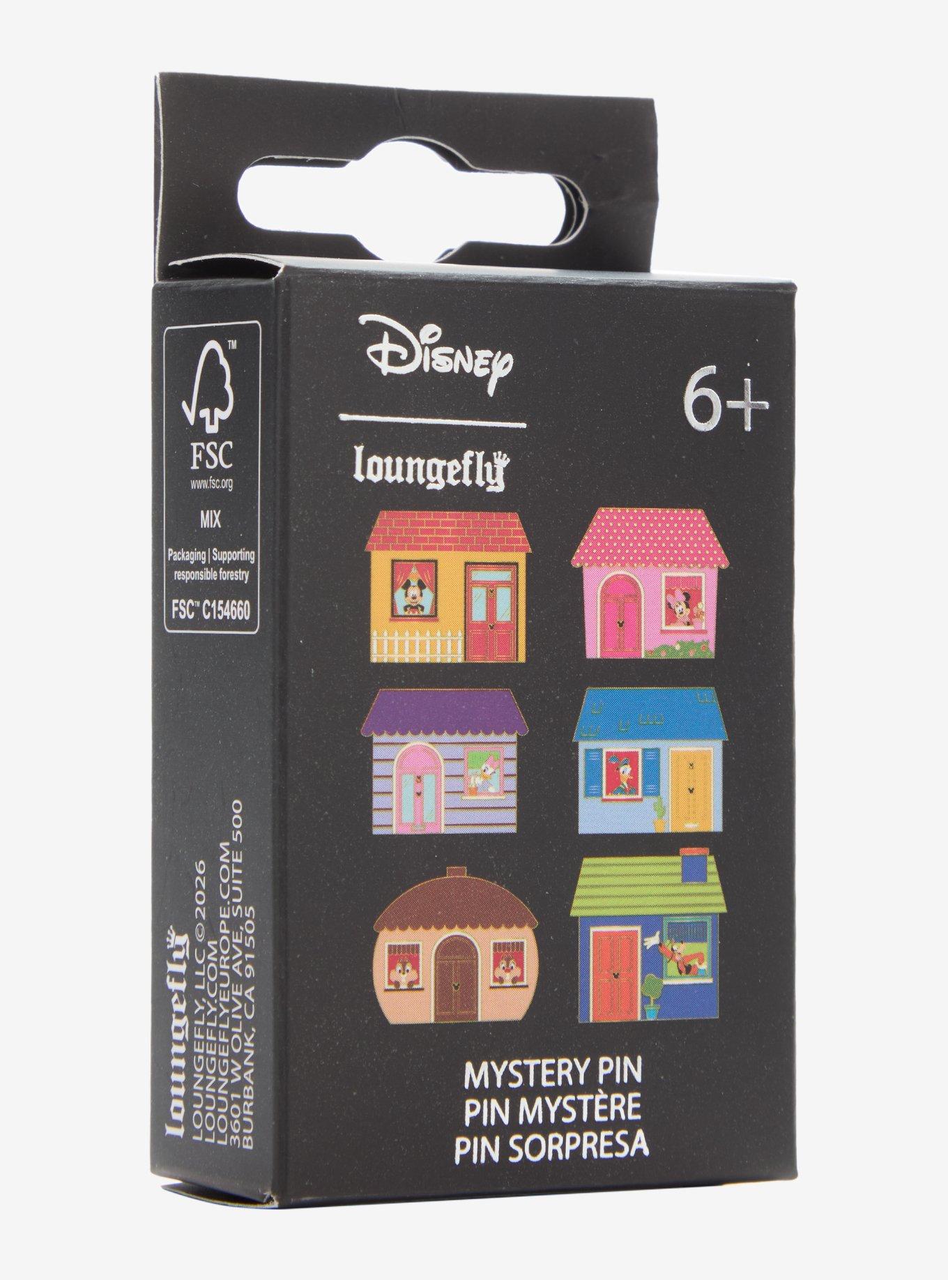 Loungefly Disney Mickey & Friends Houses Blind Box Enamel Pin - BoxLunch Exclusive, , hi-res