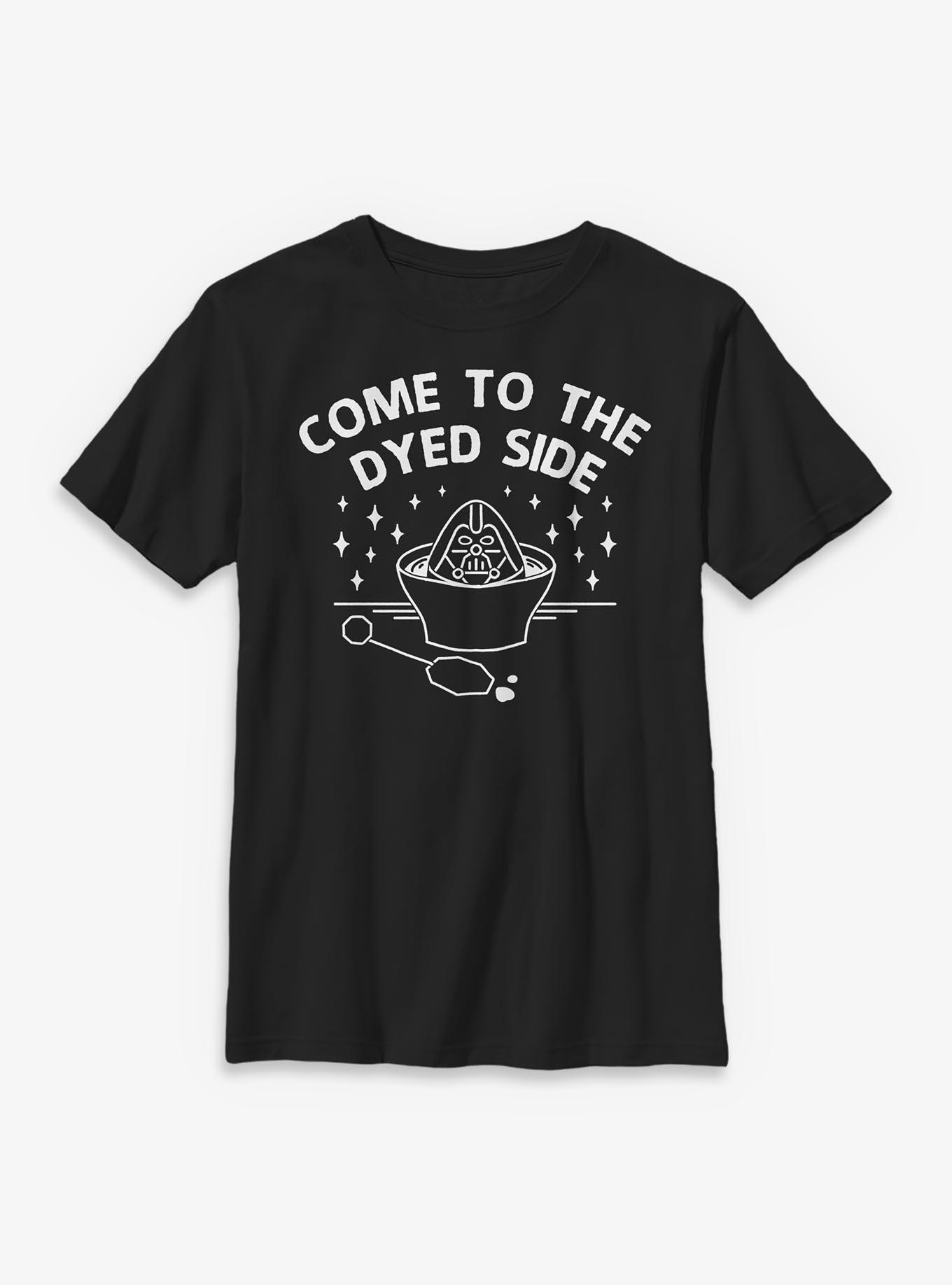 Star Wars Come To The Dyed Side Darth Vader Egg Youth T-Shirt, , hi-res