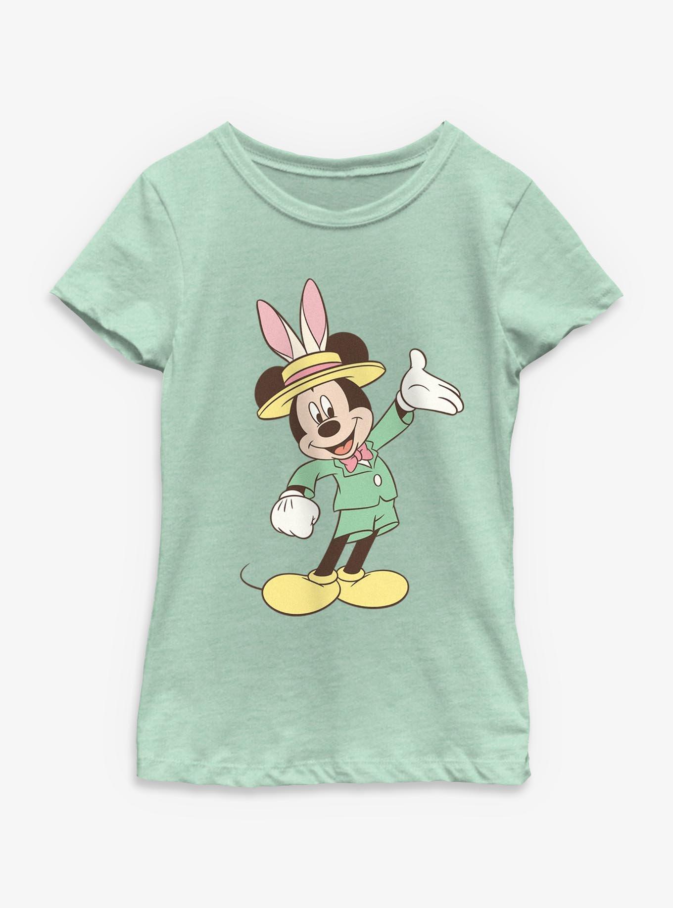 Disney Mickey Mouse Dapper Bunny Mickey Youth Girls T-Shirt, , hi-res