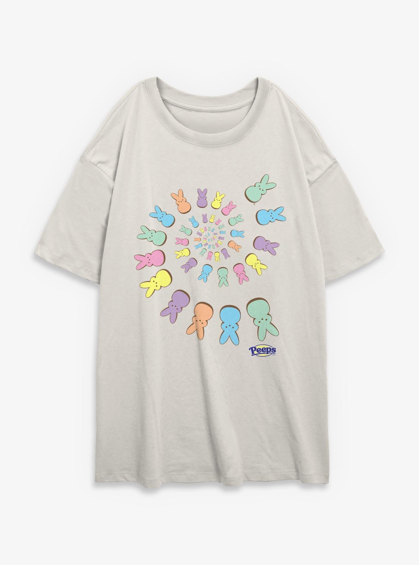 Peeps Spiraling Womens Oversized T-Shirt, , hi-res