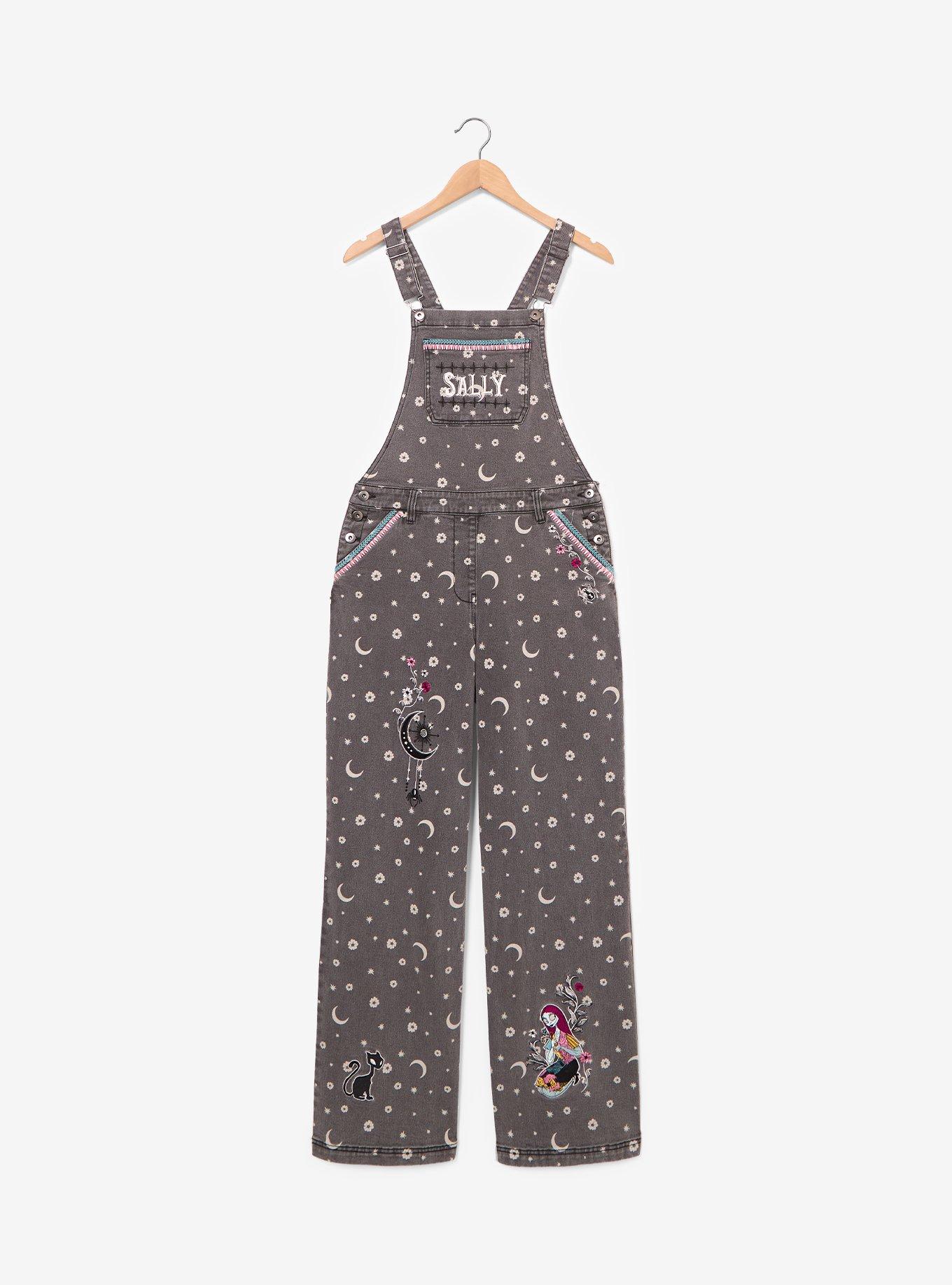 Disney The Nightmare Before Christmas Sally Floral Women's Overalls - BoxLunch Exclusive