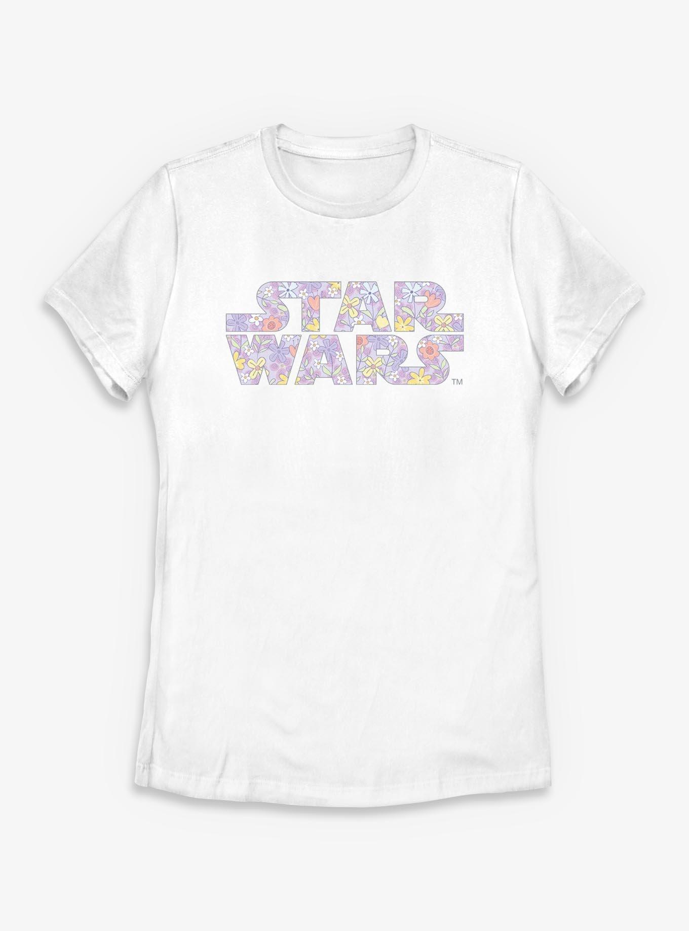 Star Wars Spring Flower Logo Womens T-Shirt, , hi-res