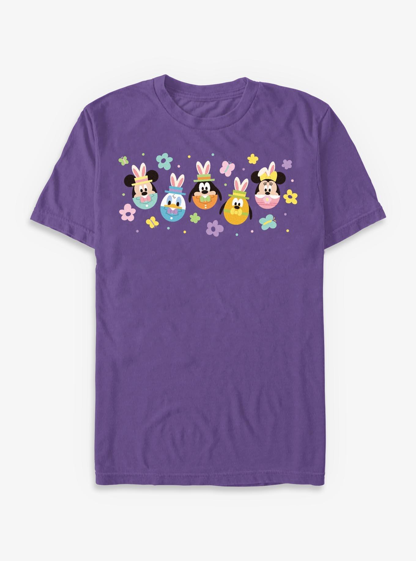 Disney Mickey Mouse & Friends Flowers & Egg Heads T-Shirt, , hi-res