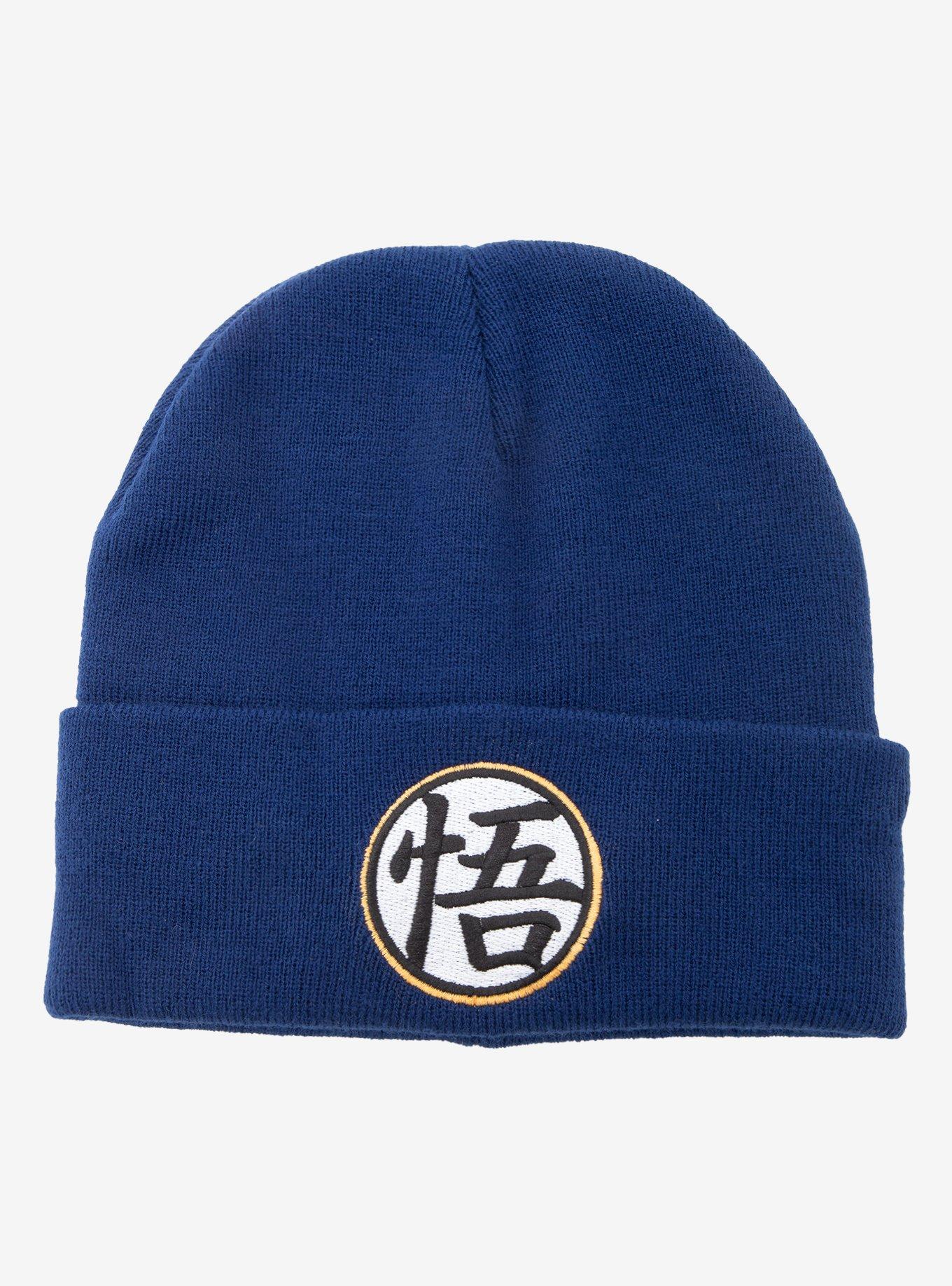 Dragon Ball Z Goku Embroiderd Symbol Beanie - BoxLunch Exclusive, , hi-res