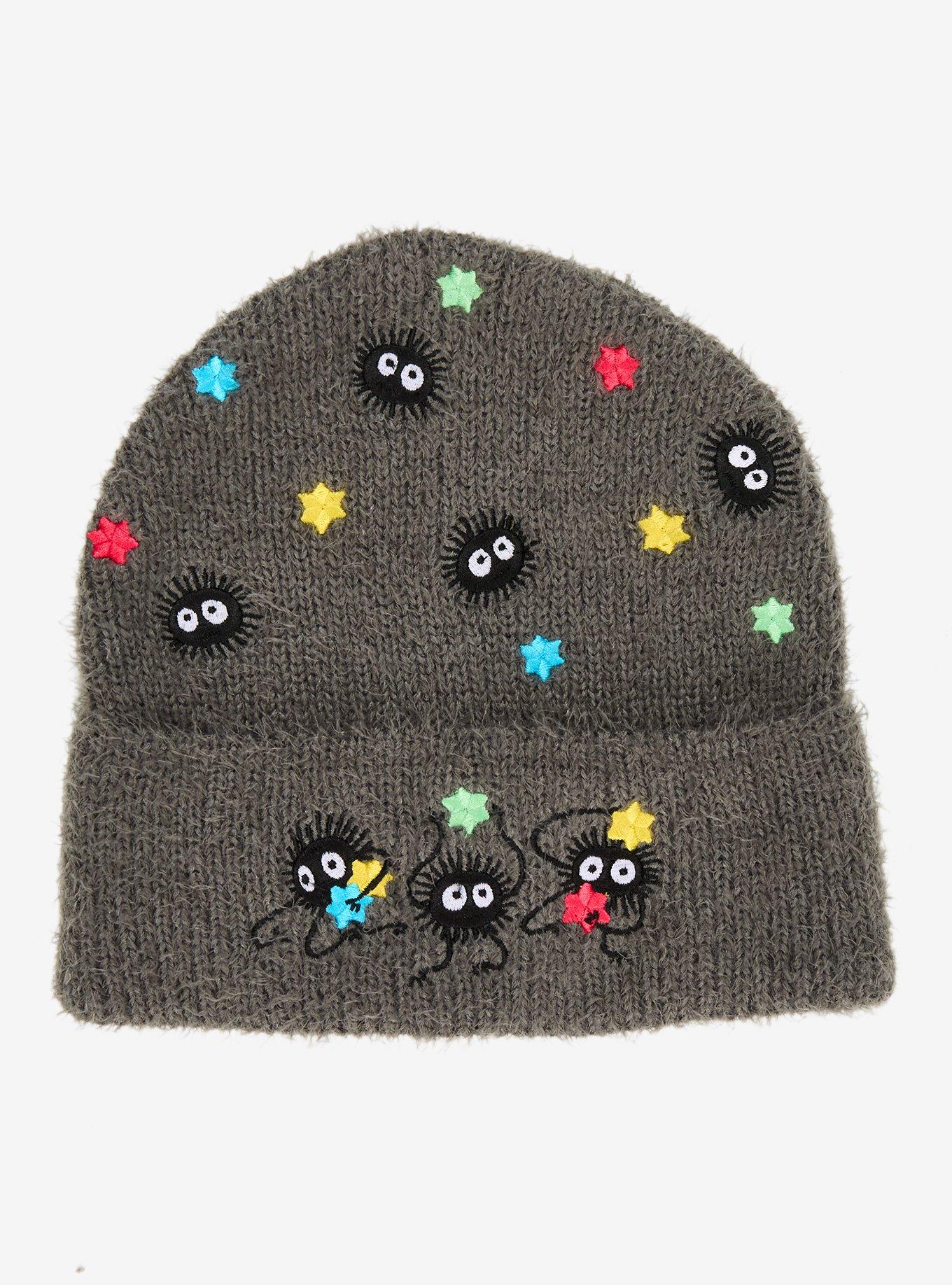 Studio Ghibli&reg; Spirited Away Soot Sprites Fuzzy Knit Beanie - BoxLunch Exclusive, , hi-res