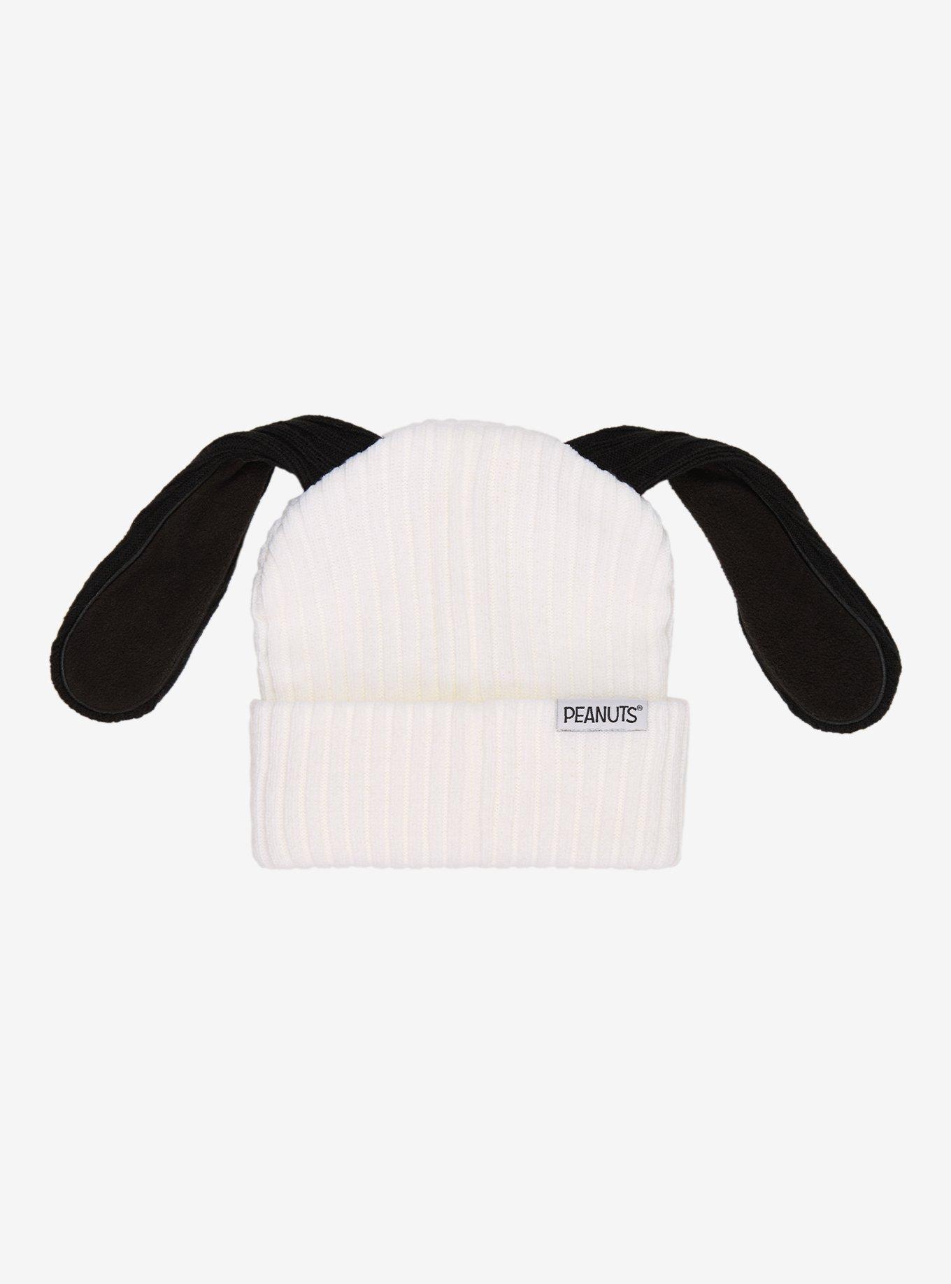 Peanuts Snoopy Ears Figural Beanie - BoxLunch Exclusive, , hi-res