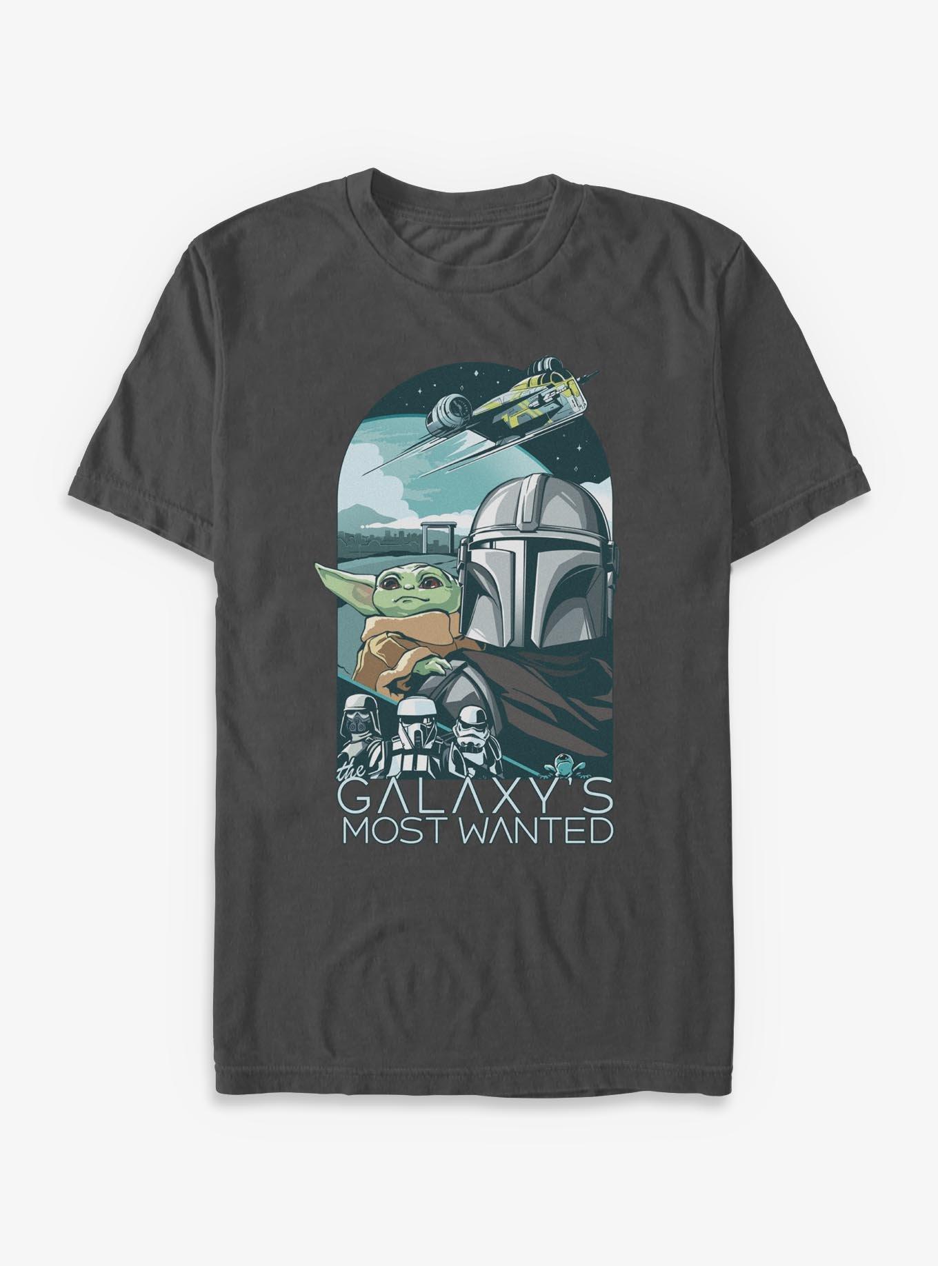 Star Wars The Mandalorian & Grogu Galaxys Most Wanted T-Shirt, , hi-res