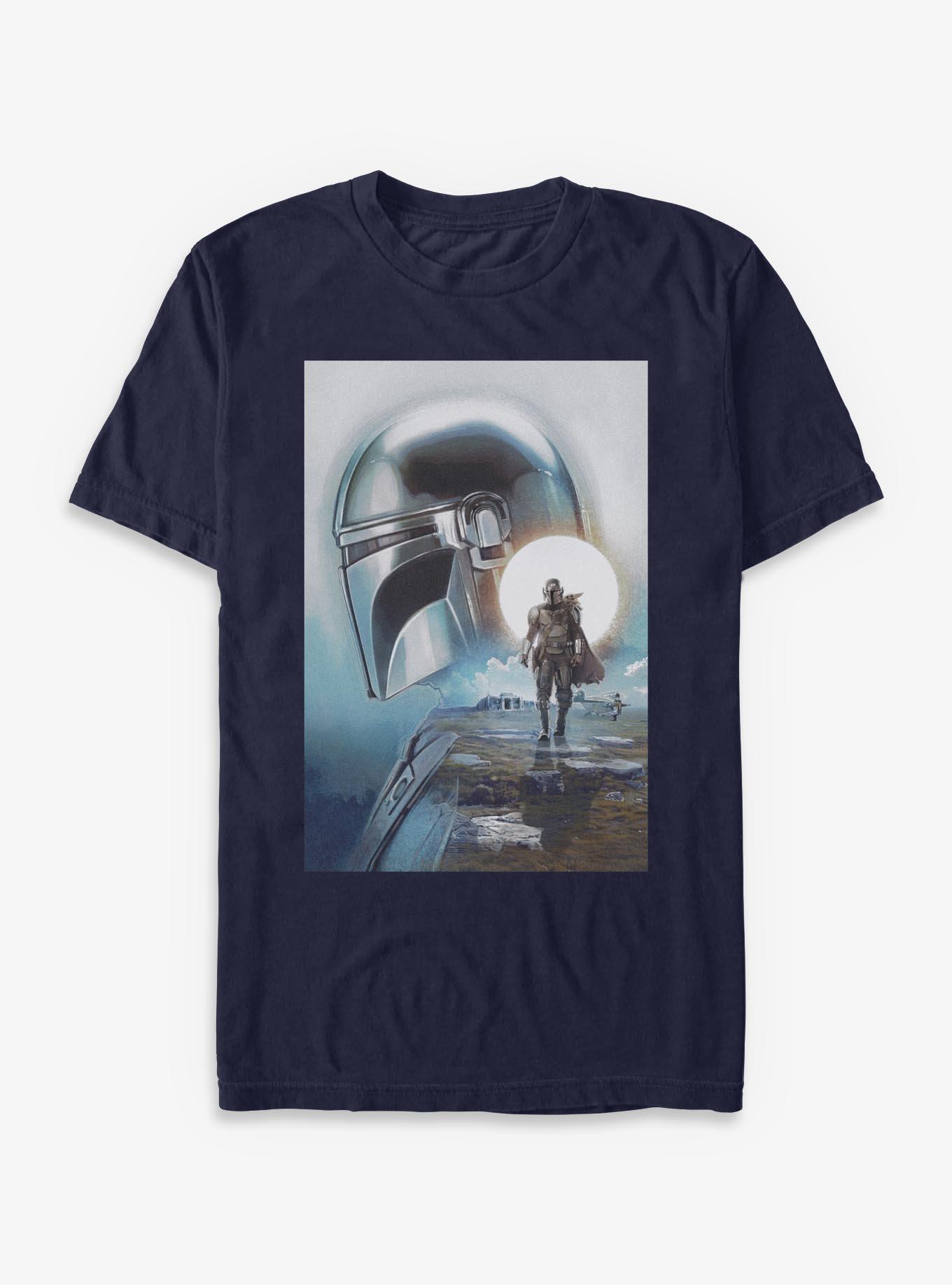 Star Wars The Mandalorian & Grogu Poster T-Shirt, , hi-res