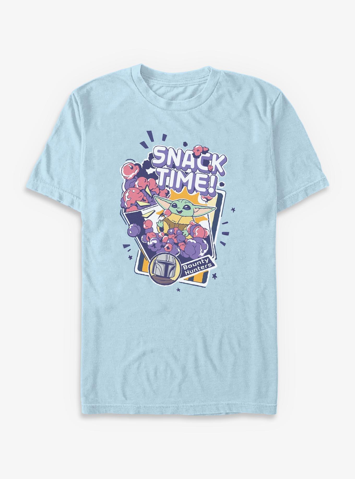 Star Wars The Mandalorian & Grogu Snack Time Hunters T-Shirt, , hi-res