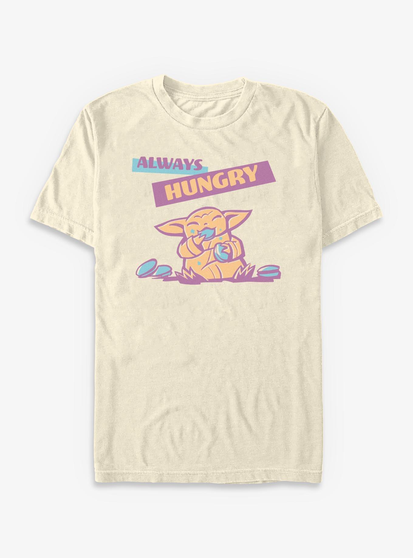 Star Wars The Mandalorian & Grogu Always Hungry T-Shirt