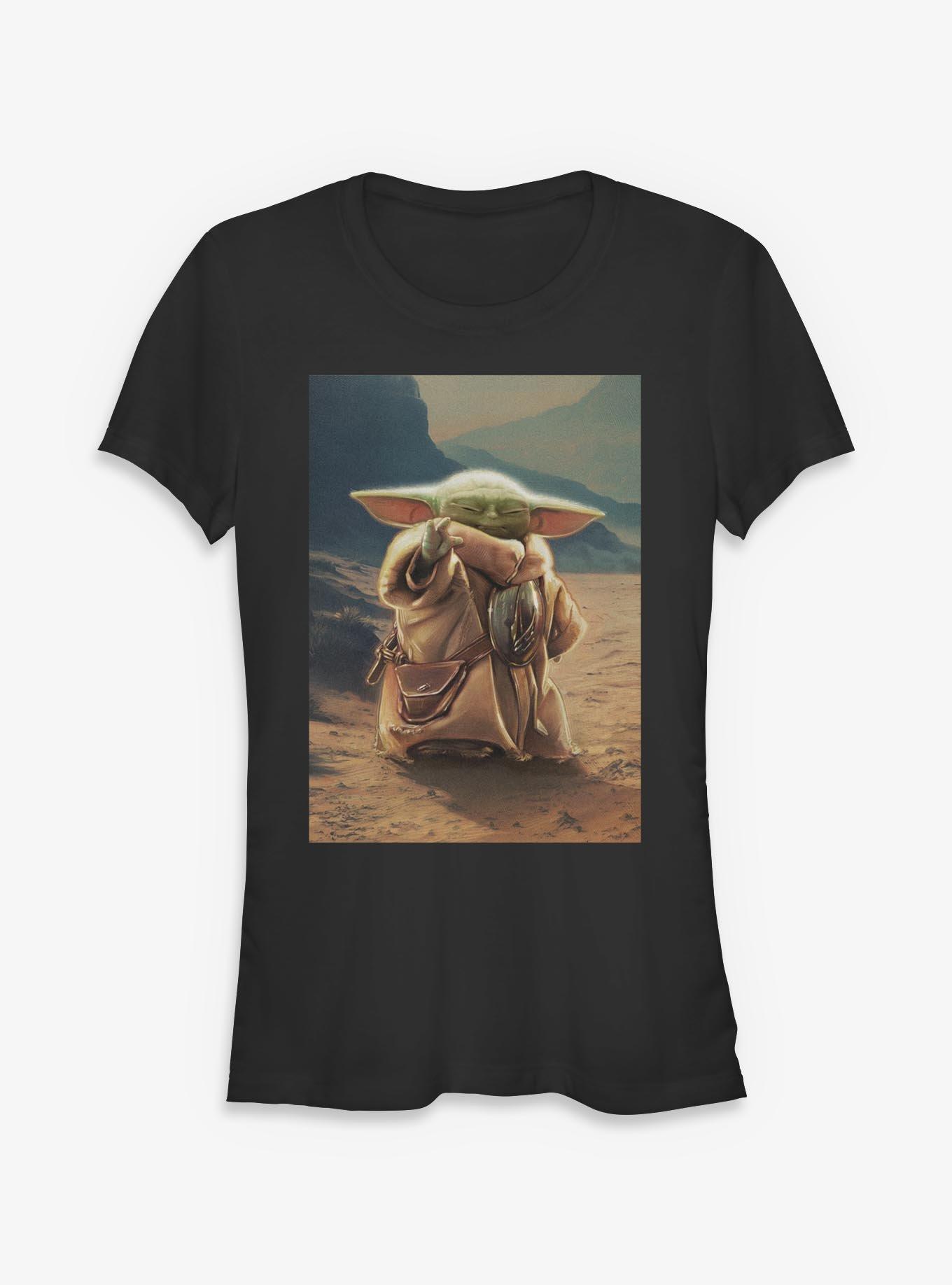Star Wars The Mandalorian & Grogu Poster Girls T-Shirt, , hi-res