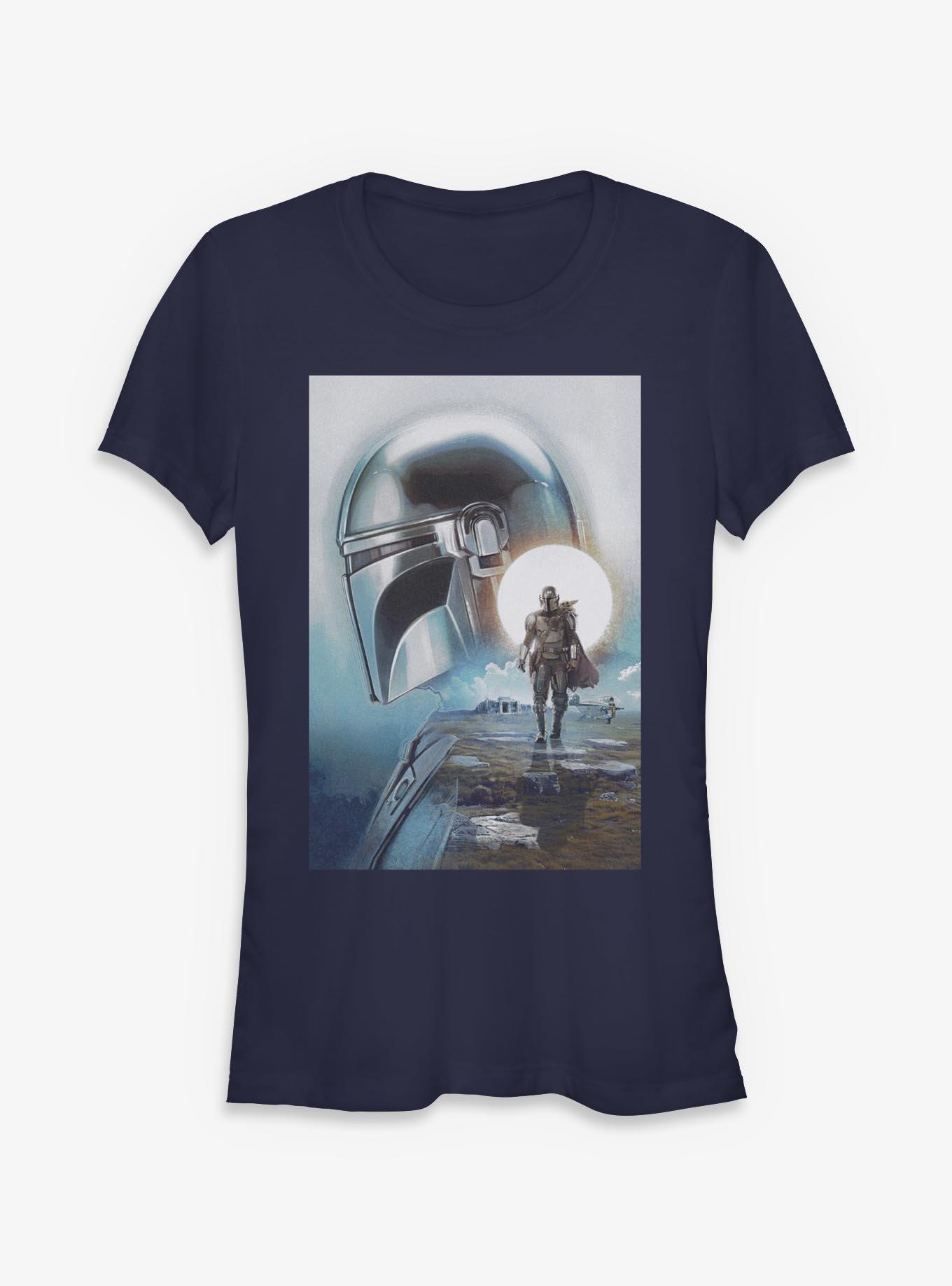 Star Wars The Mandalorian & Grogu Poster Girls T-Shirt, , hi-res
