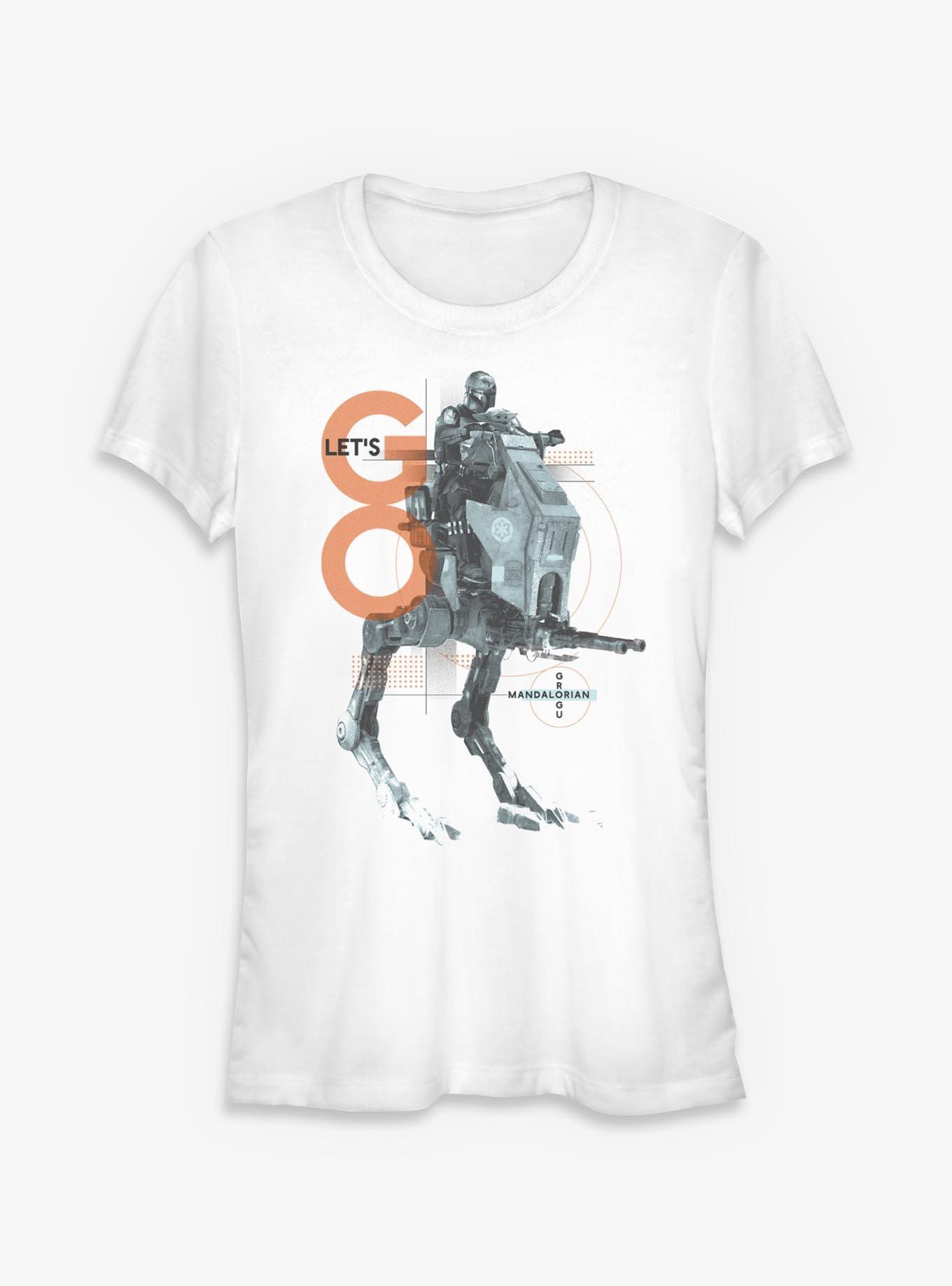 Star Wars The Mandalorian & Grogu Let's Go Girls T-Shirt