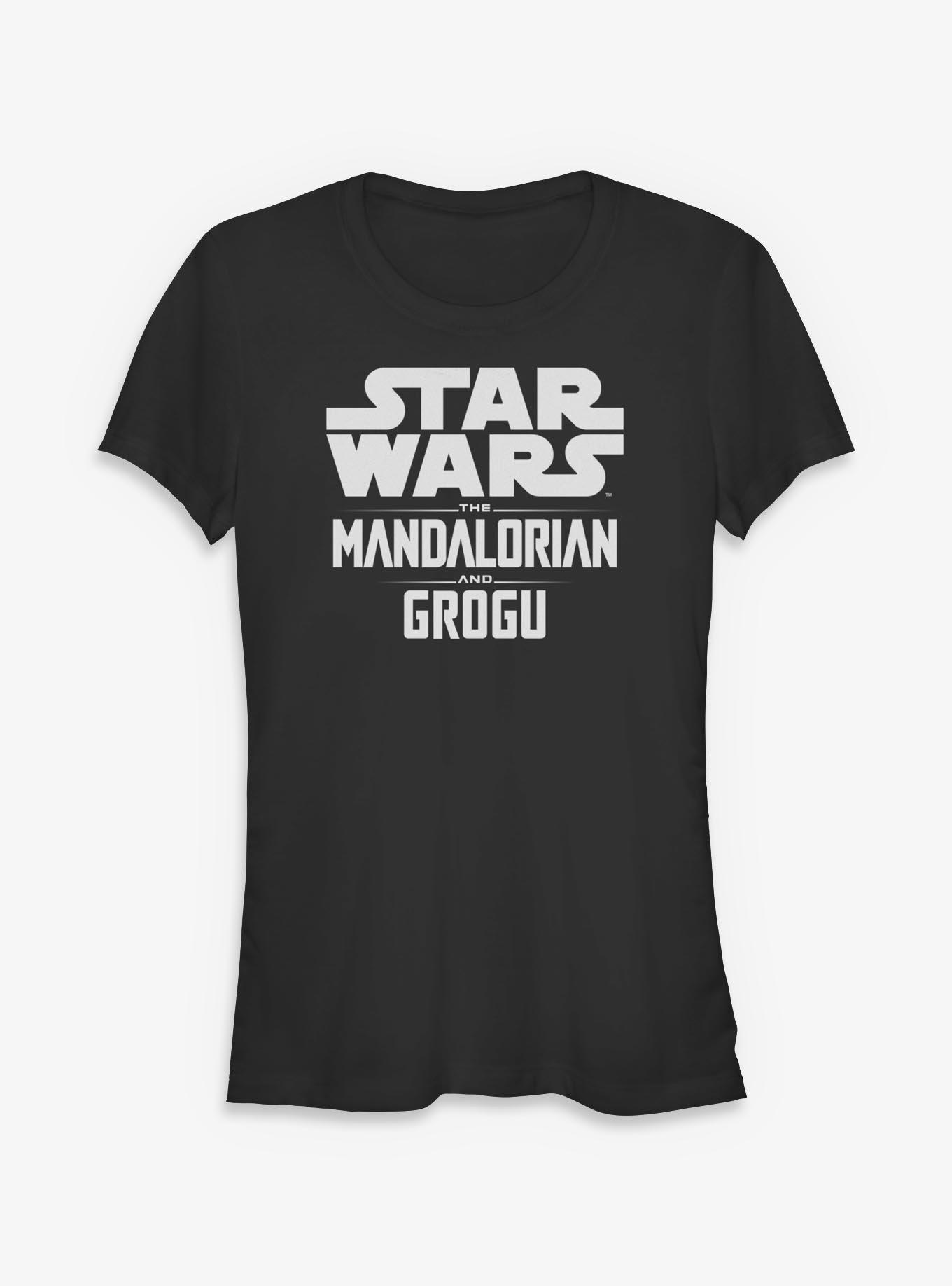 Star Wars The Mandalorian & Grogu Logo Girls T-Shirt, , hi-res