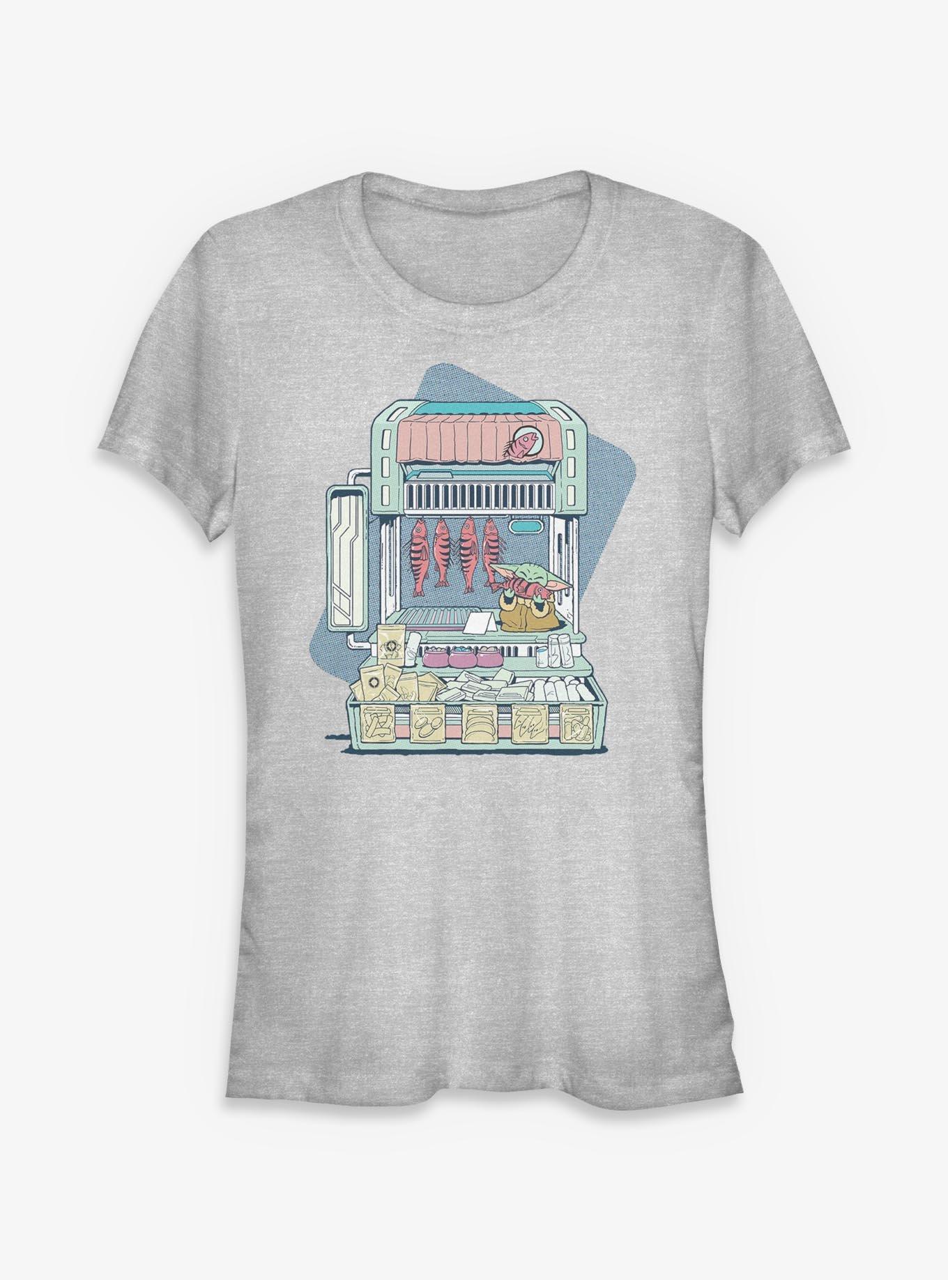 Star Wars The Mandalorian & Grogu Street Stall Girls T-Shirt, , hi-res