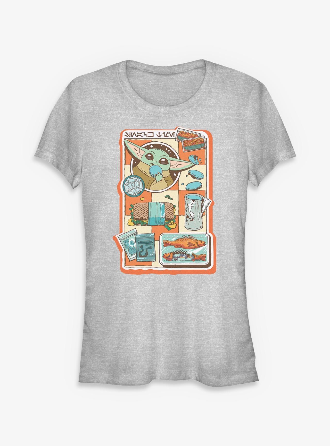 Star Wars The Mandalorian & Grogu Snack Time Girls T-Shirt, , hi-res