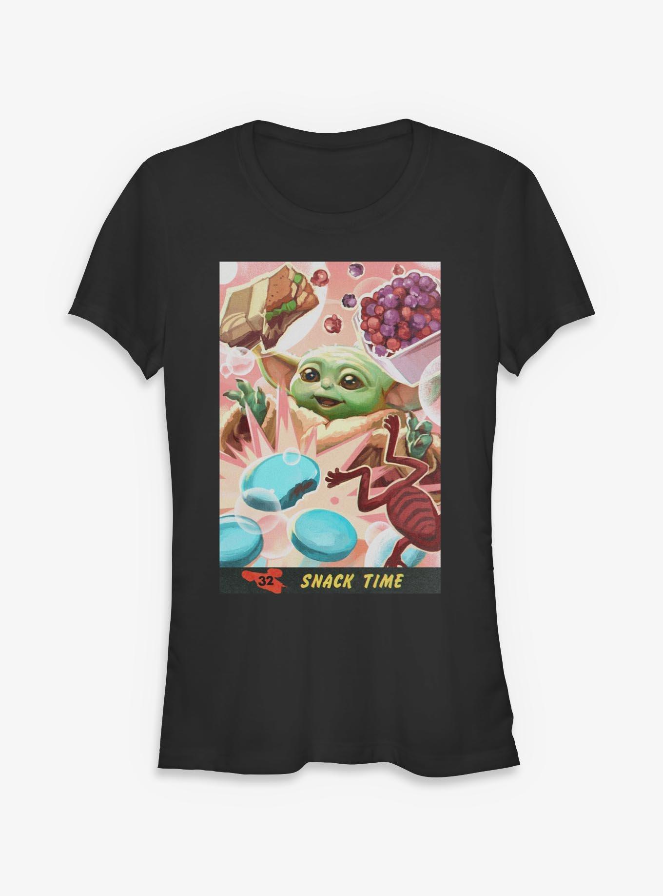 Star Wars The Mandalorian & Grogu Snack Time Girls T-Shirt, , hi-res
