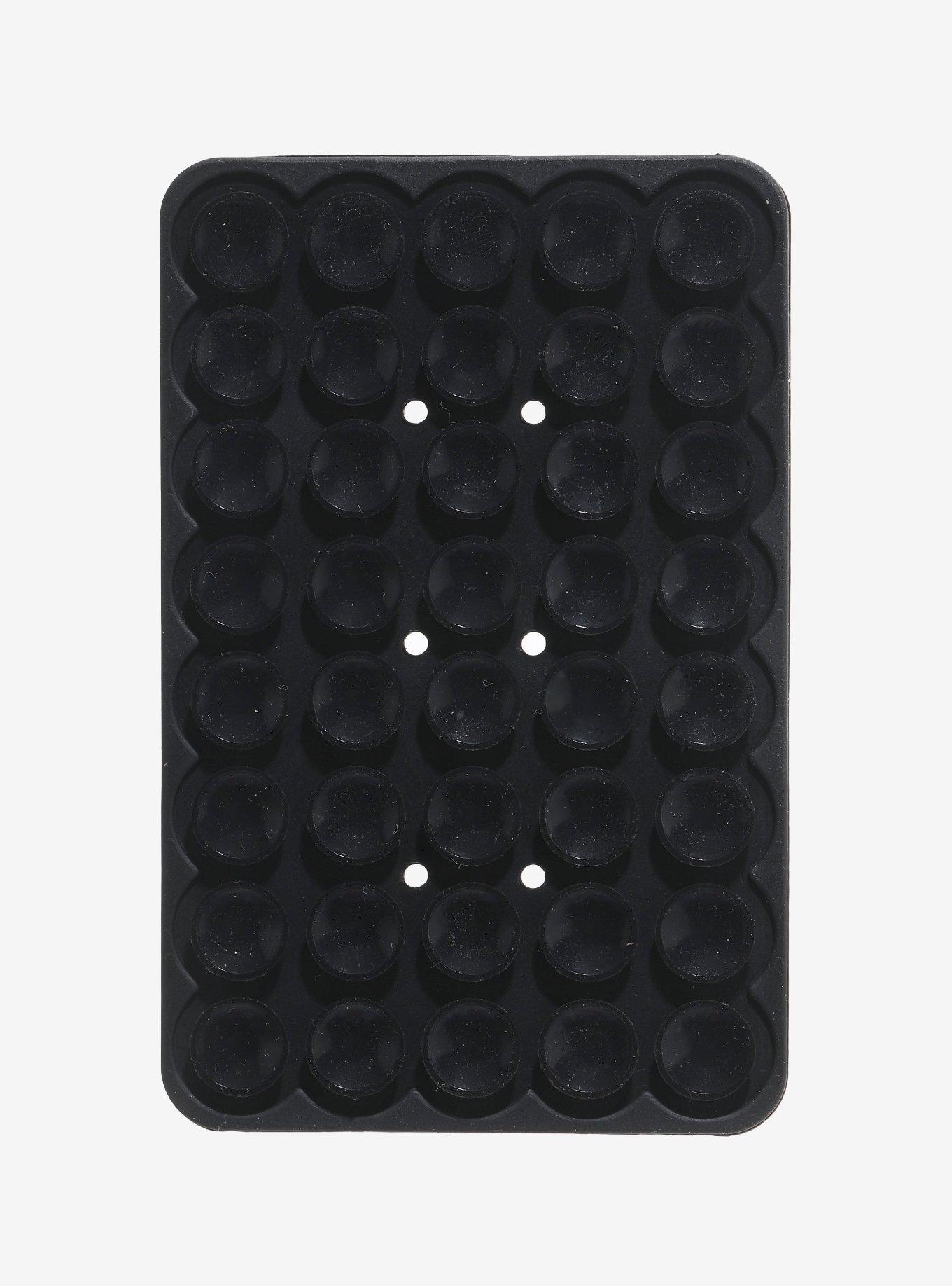 Black Silicone Suction Phone Grip, , hi-res