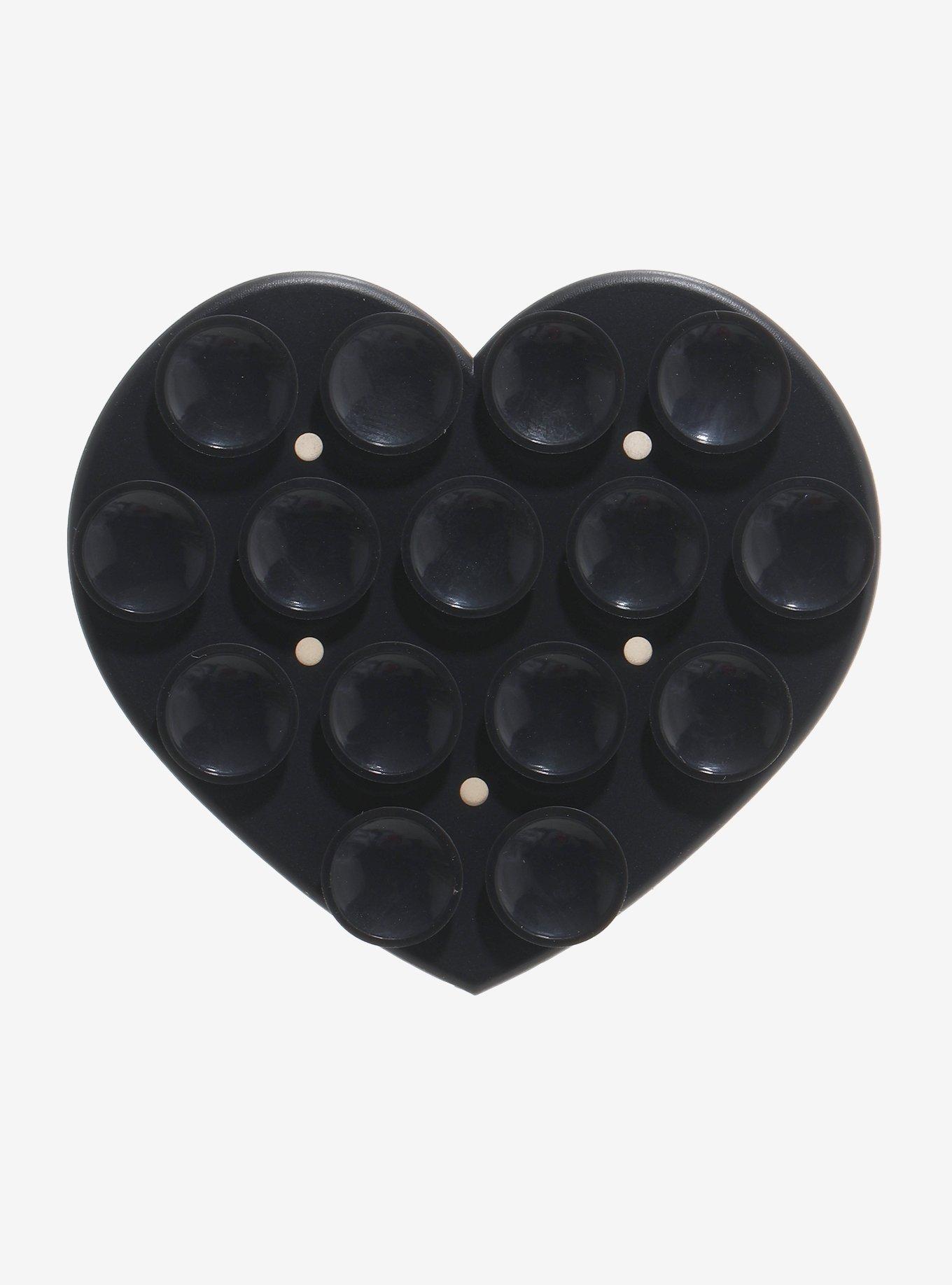 Black Heart Suction Phone Grip, , hi-res