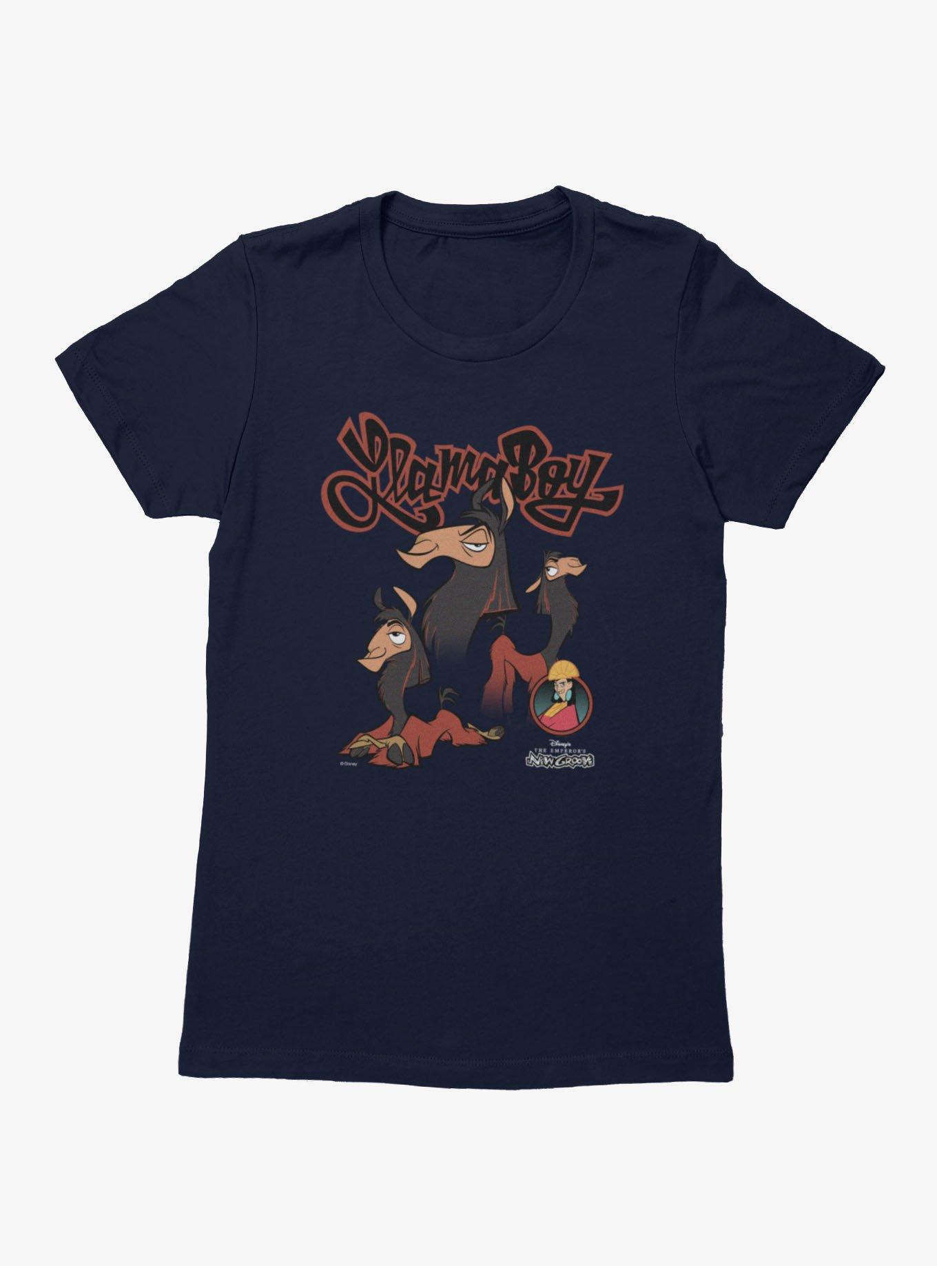 Disney The Emperor's New Groove Llama Boy Cute Poses Womens T-Shirt