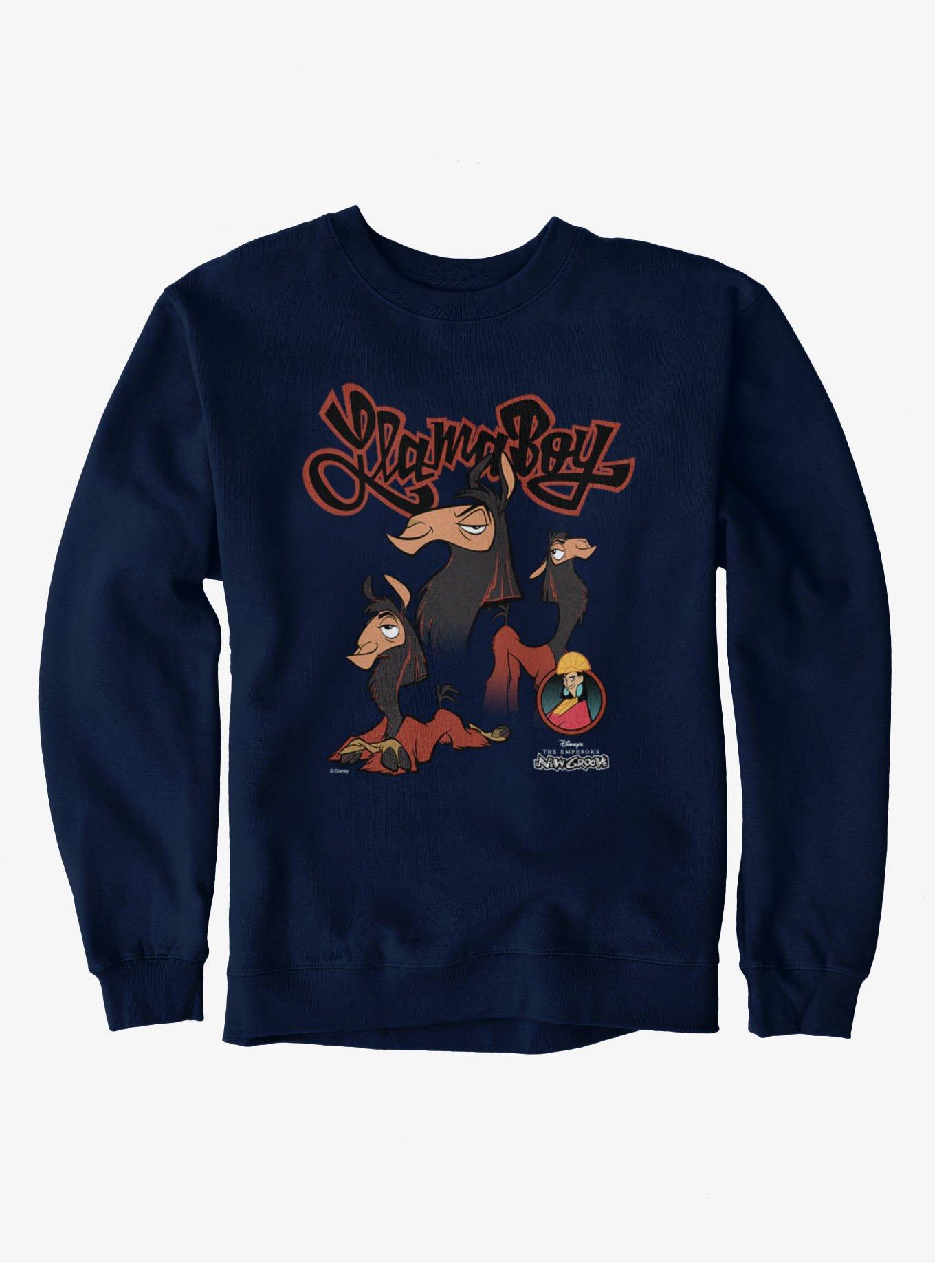 Disney The Emperor's New Groove Llama Boy Cute Poses Sweatshirt