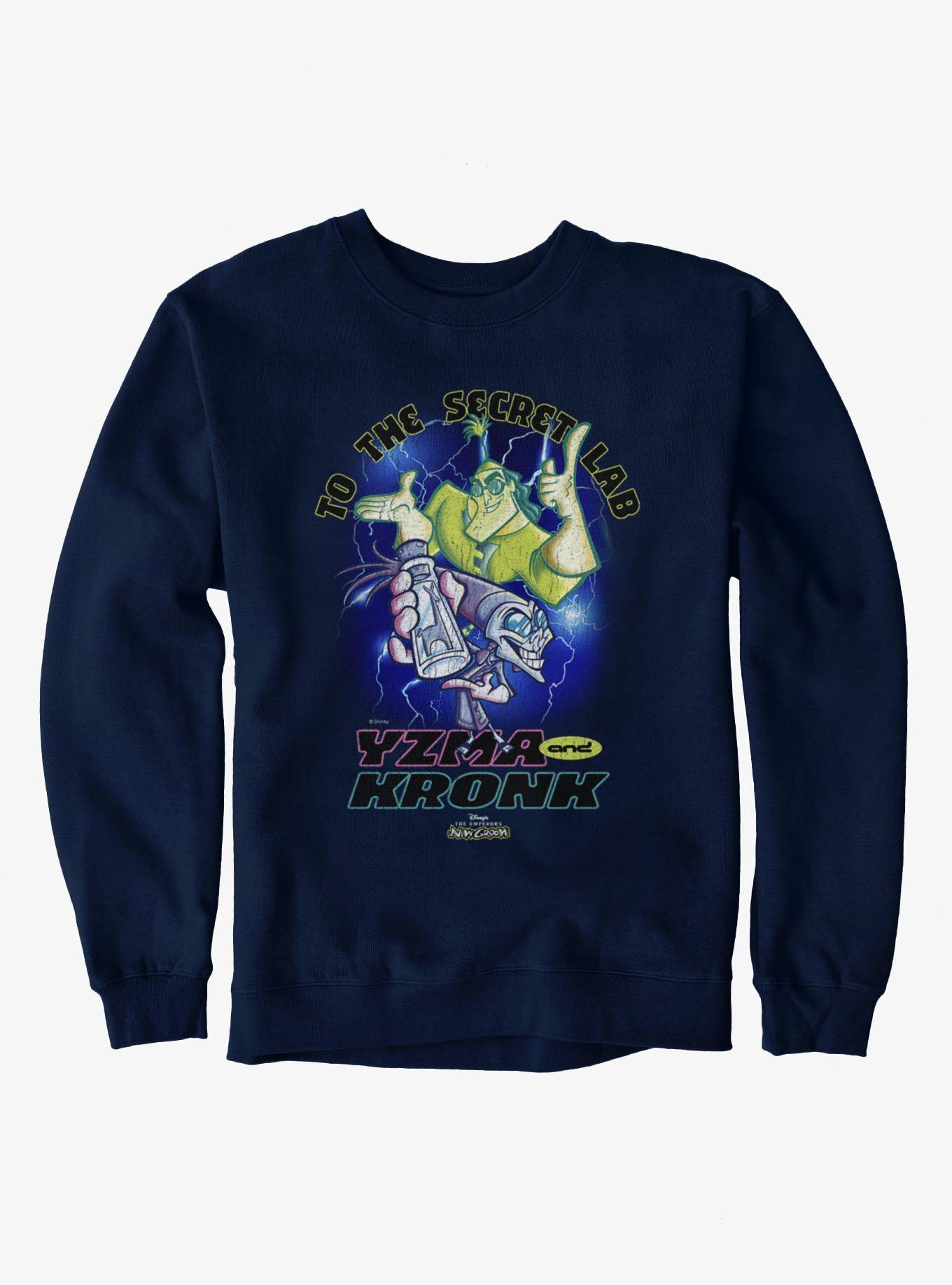 Disney The Emperor's New Groove Yzma And Kronk To The Secret Lab Sweatshirt