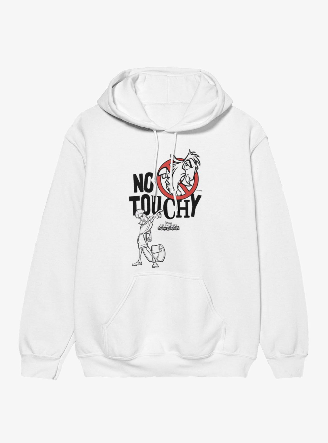 Disney The Emperor's New Groove Kuzco Not Touchy Pointing Hoodie