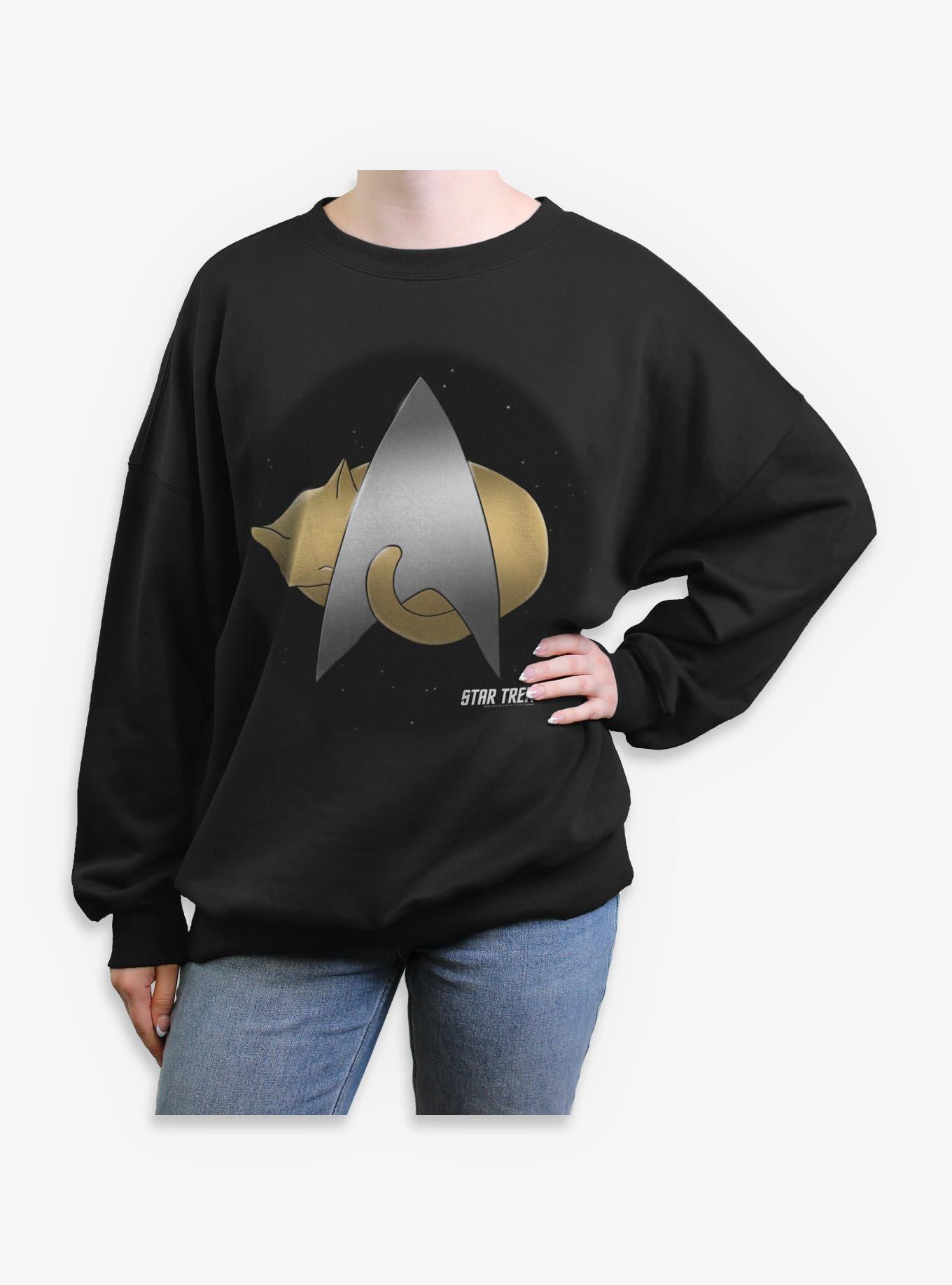 Star Trek Boldly Nap Womens Oversized Sweatshirt, , hi-res