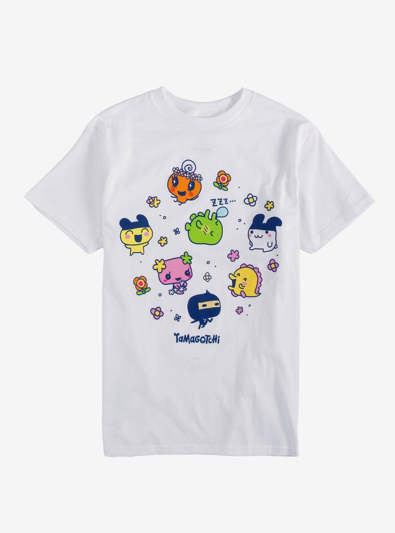 Tamagotchi Group Doodle T-Shirt, , hi-res