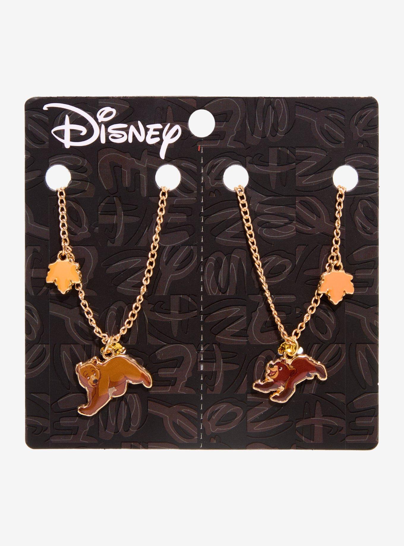 Disney Brother Bear Koda & Kenai Necklace Set - BoxLunch Exclusive, , hi-res