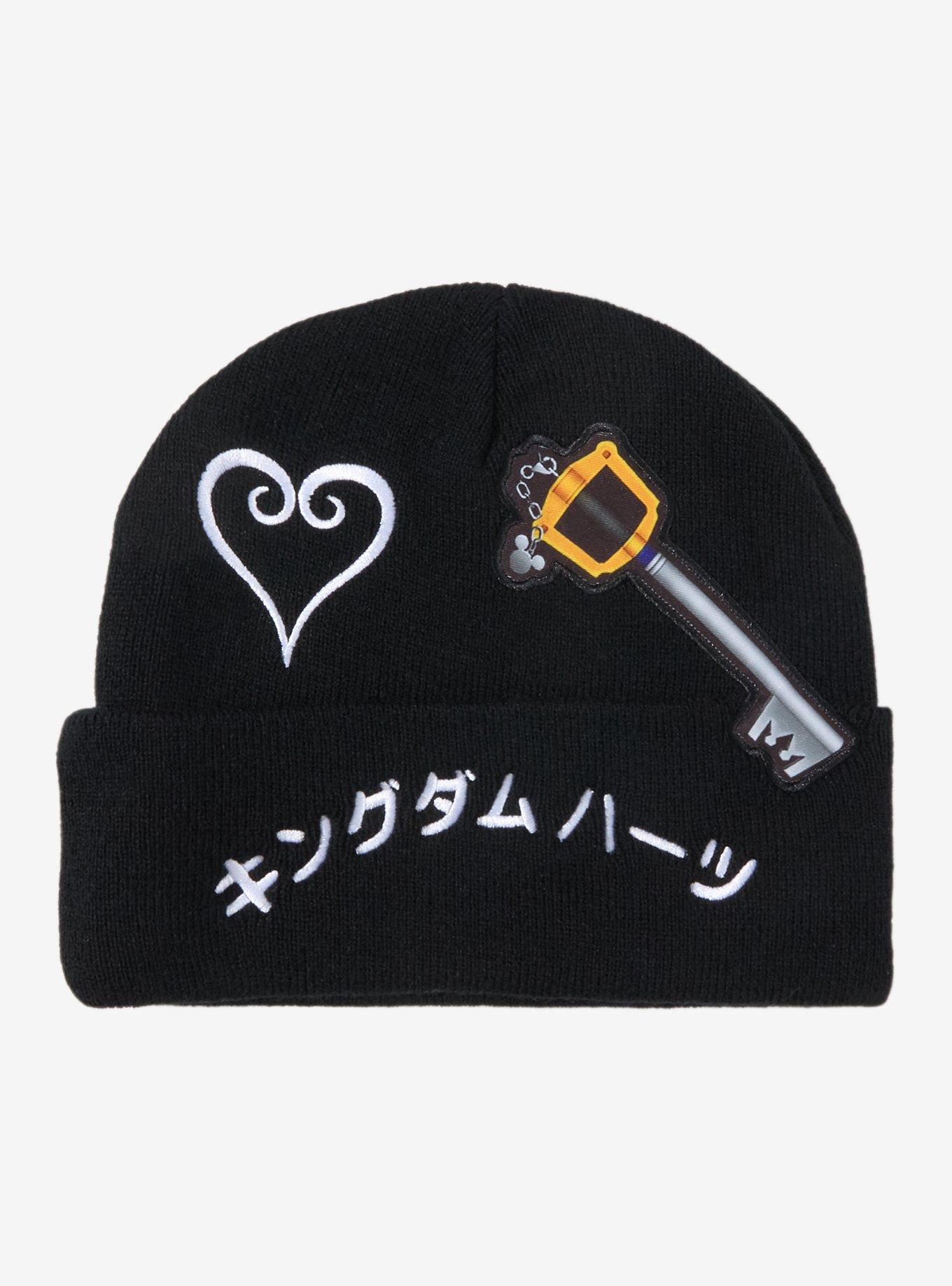 Disney Kingdom Hearts Icons Cuff Beanie - BoxLunch Exclusive, , hi-res