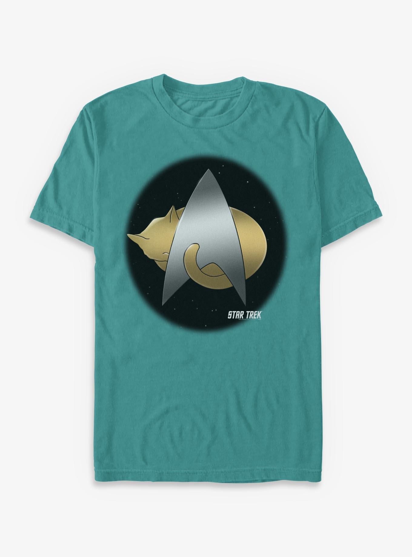 Star Trek Boldly Cat Nap Garment-Dyed T-Shirt, , hi-res
