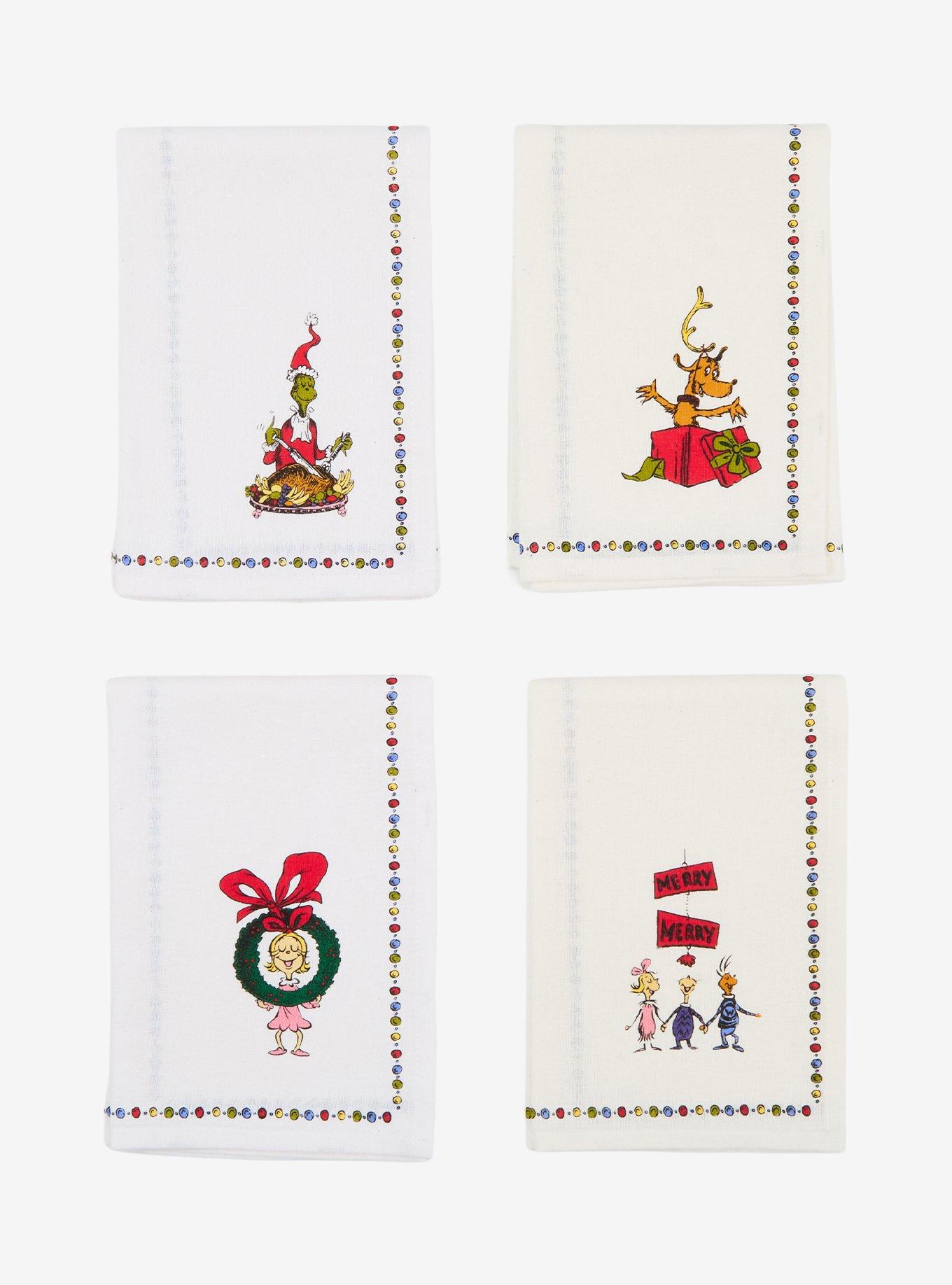 Dr. Seuss How The Grinch Stole Christmas Napkin Set