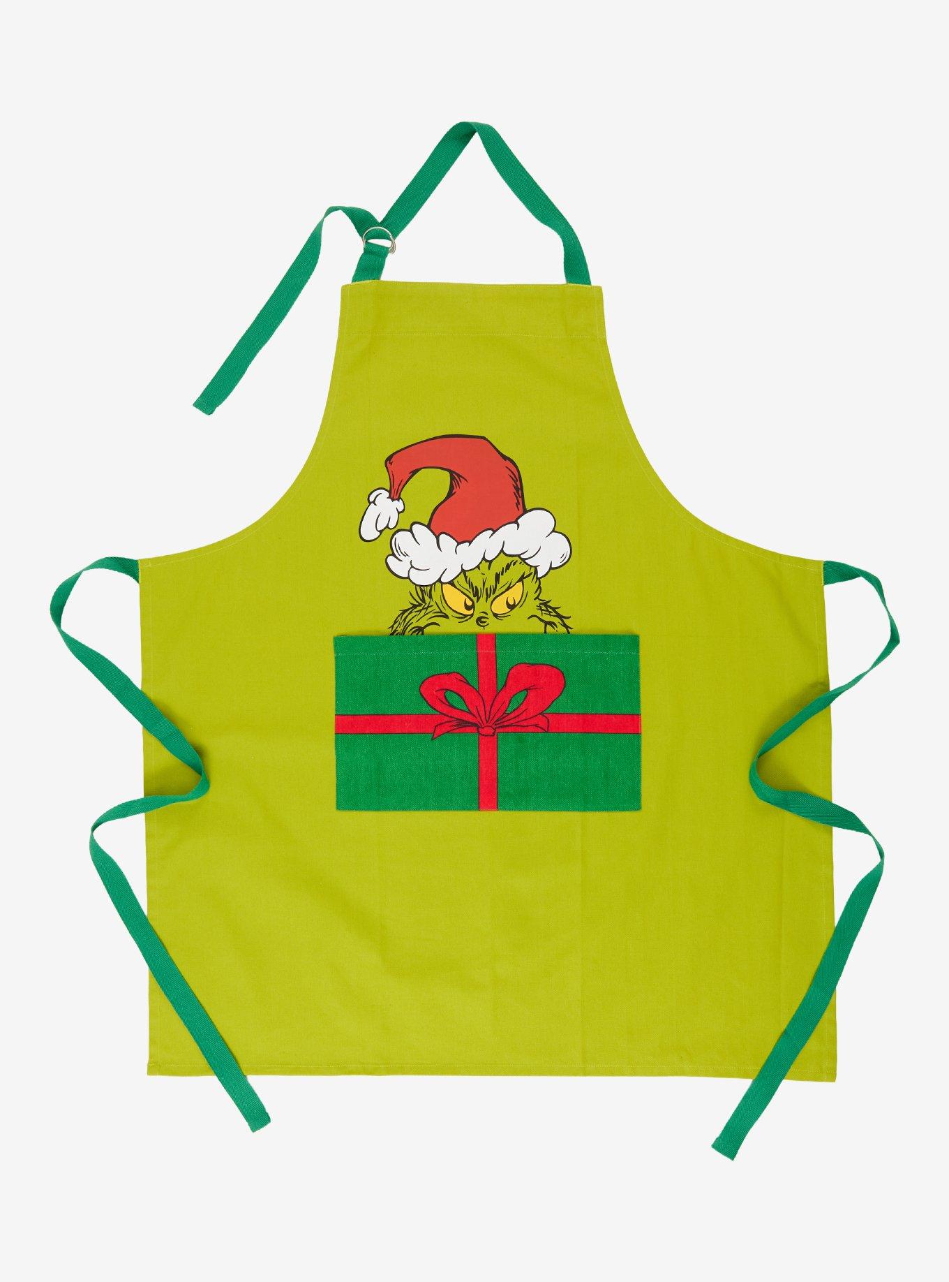 Dr. Seuss How The Grinch Stole Christmas Grinch Apron