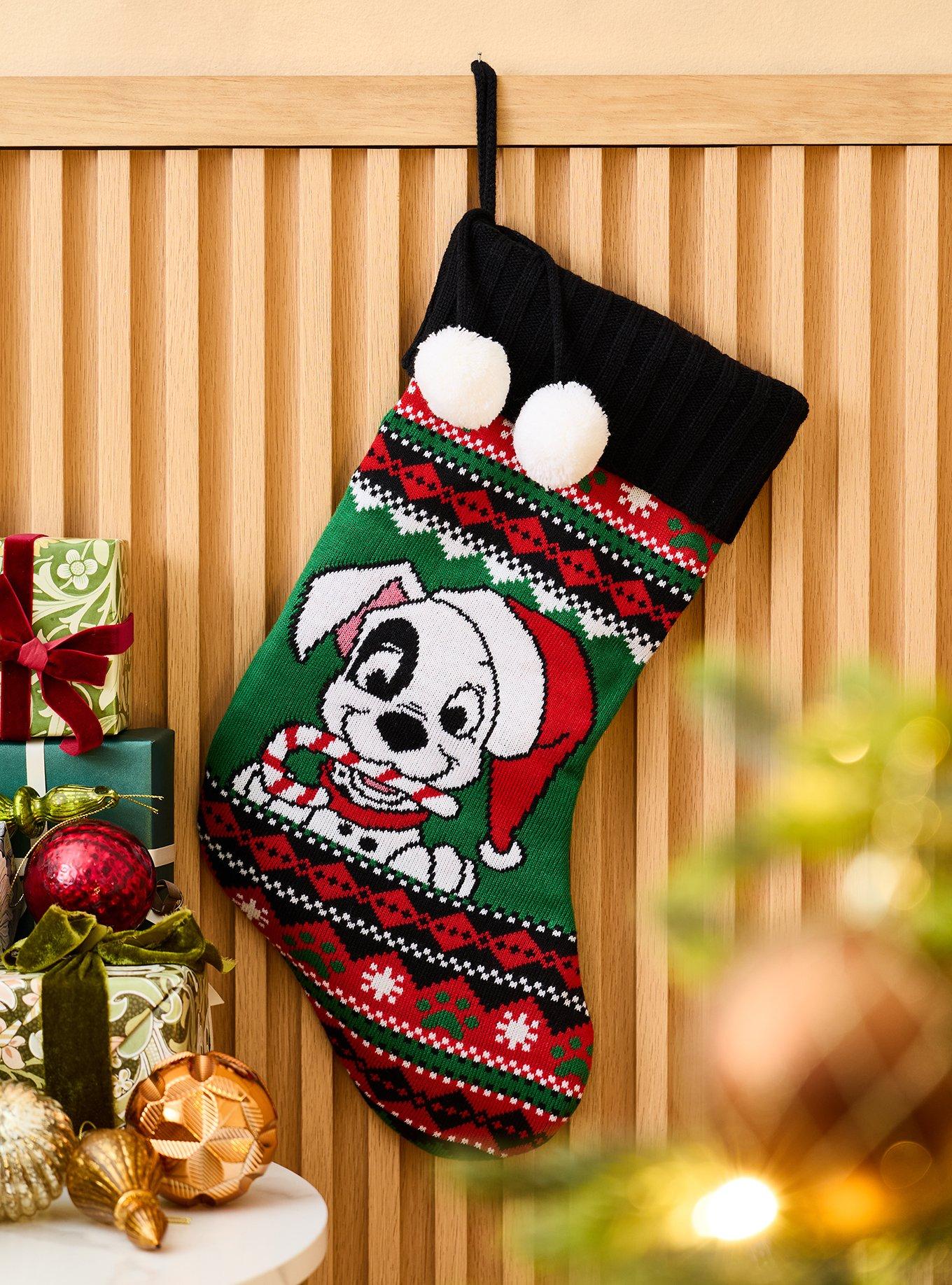 Disney 101 Dalmatians Patch Knit Stocking - BoxLunch Exclusive