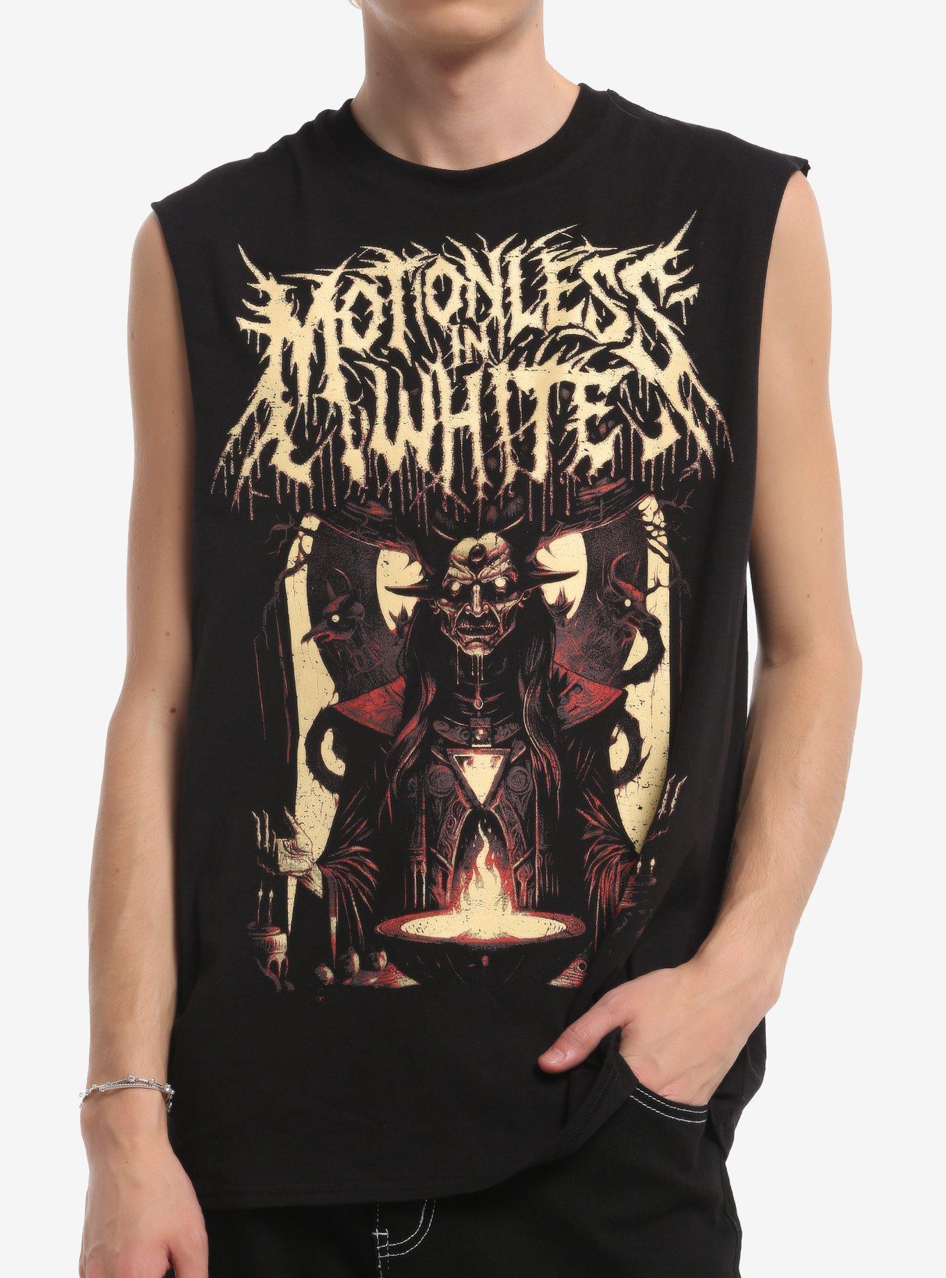 Motionless In White Demon Muscle Tank Top, , hi-res