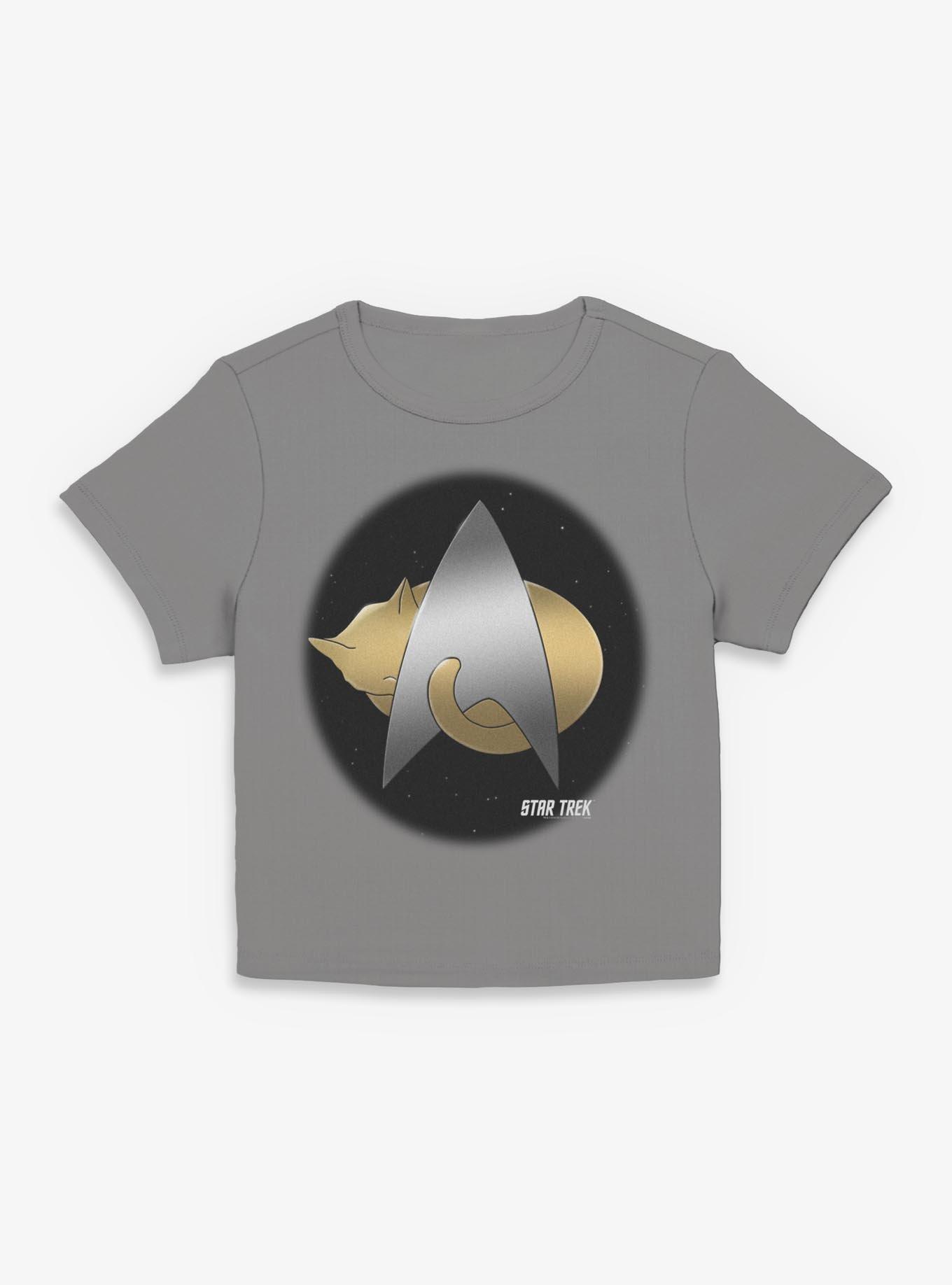 Star Trek Boldly Cat Nap Girls Baby T-Shirt, , hi-res