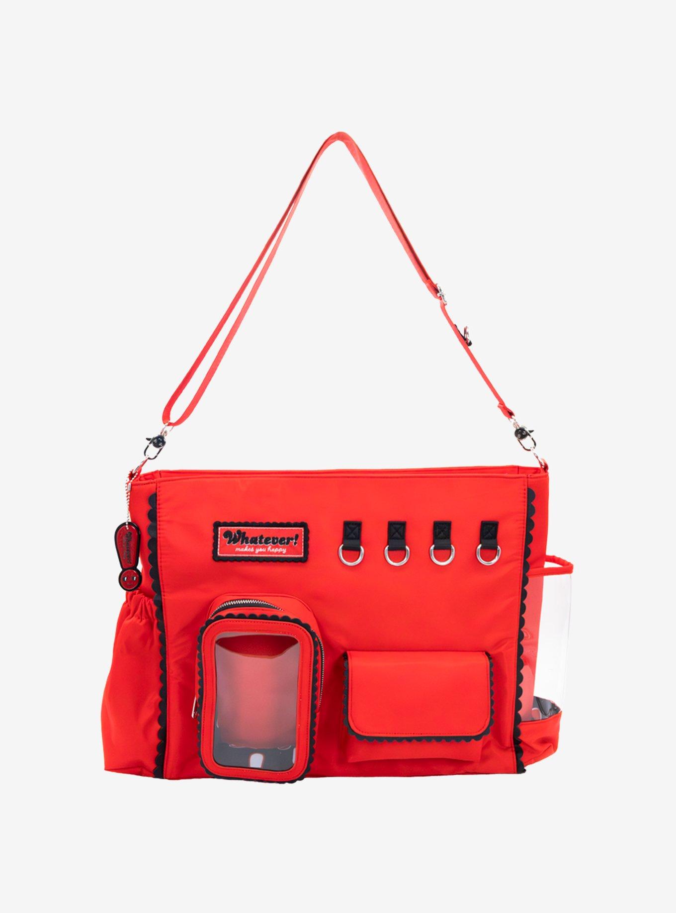Whatever! Makes You Happy Red Trinket Tote Bag, , hi-res