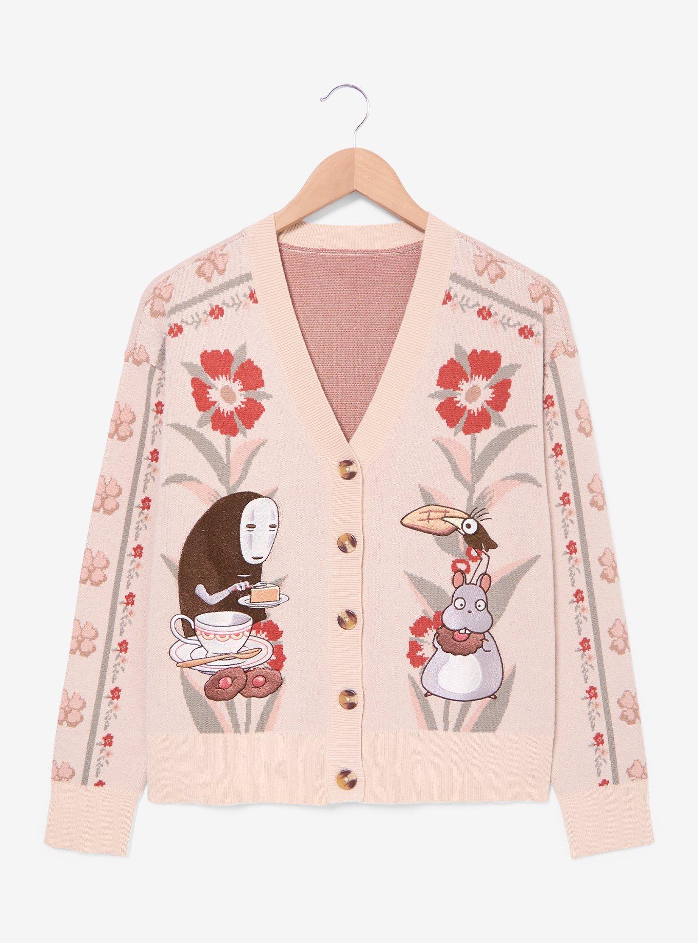 Studio Ghibli® Spirited Away Pink Women's Cardigan - BoxLunch Exclusive