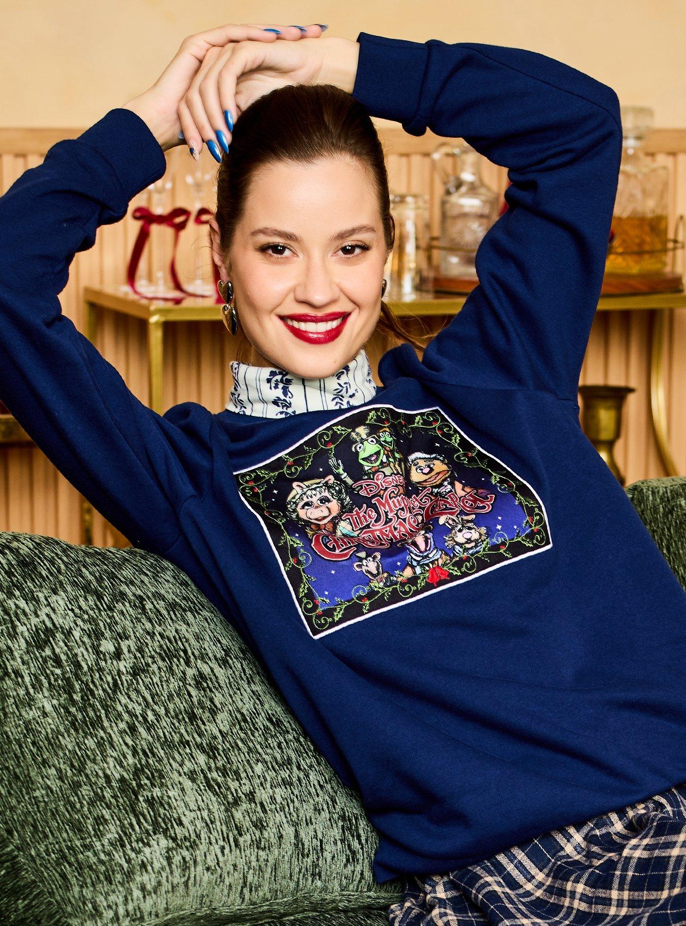 Disney The Muppet Christmas Carol Women's Plus Size Turtleneck Crewneck - BoxLunch Exclusive