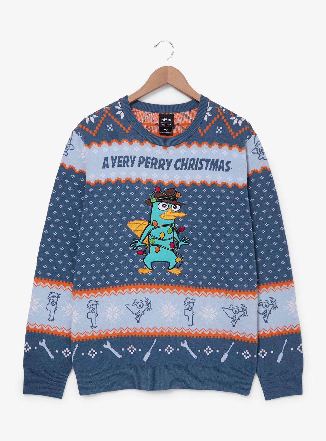 Disney Phineas & Ferb Perry Holiday Sweater - BoxLunch Exclusive