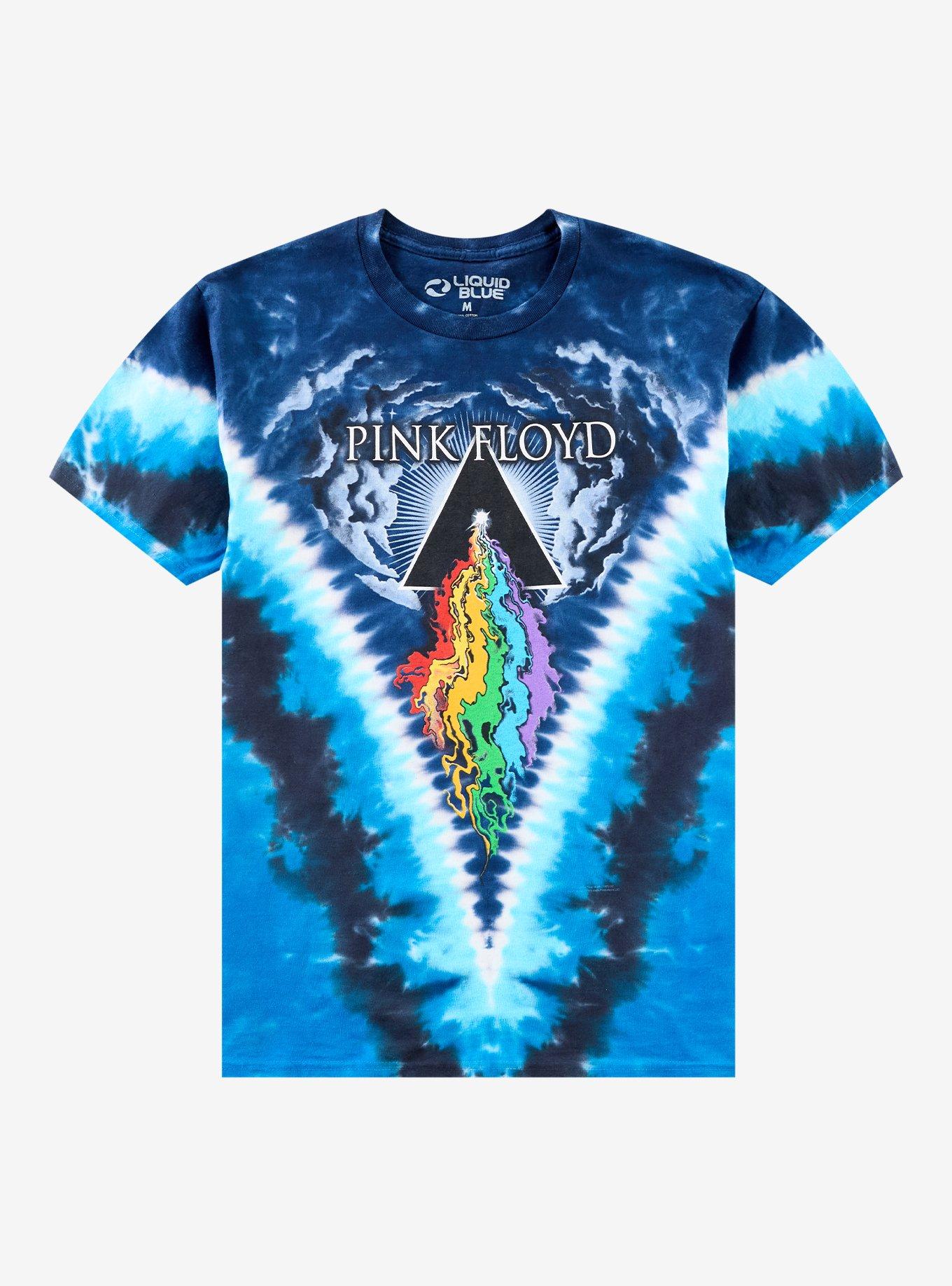 Pink Floyd Prism Tie-Dye T-Shirt By Liquid Blue, , hi-res