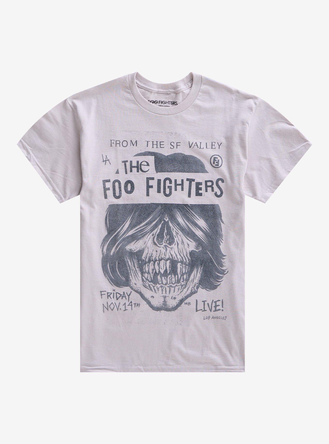 Foo Fighters Valley Skull T-Shirt, , hi-res