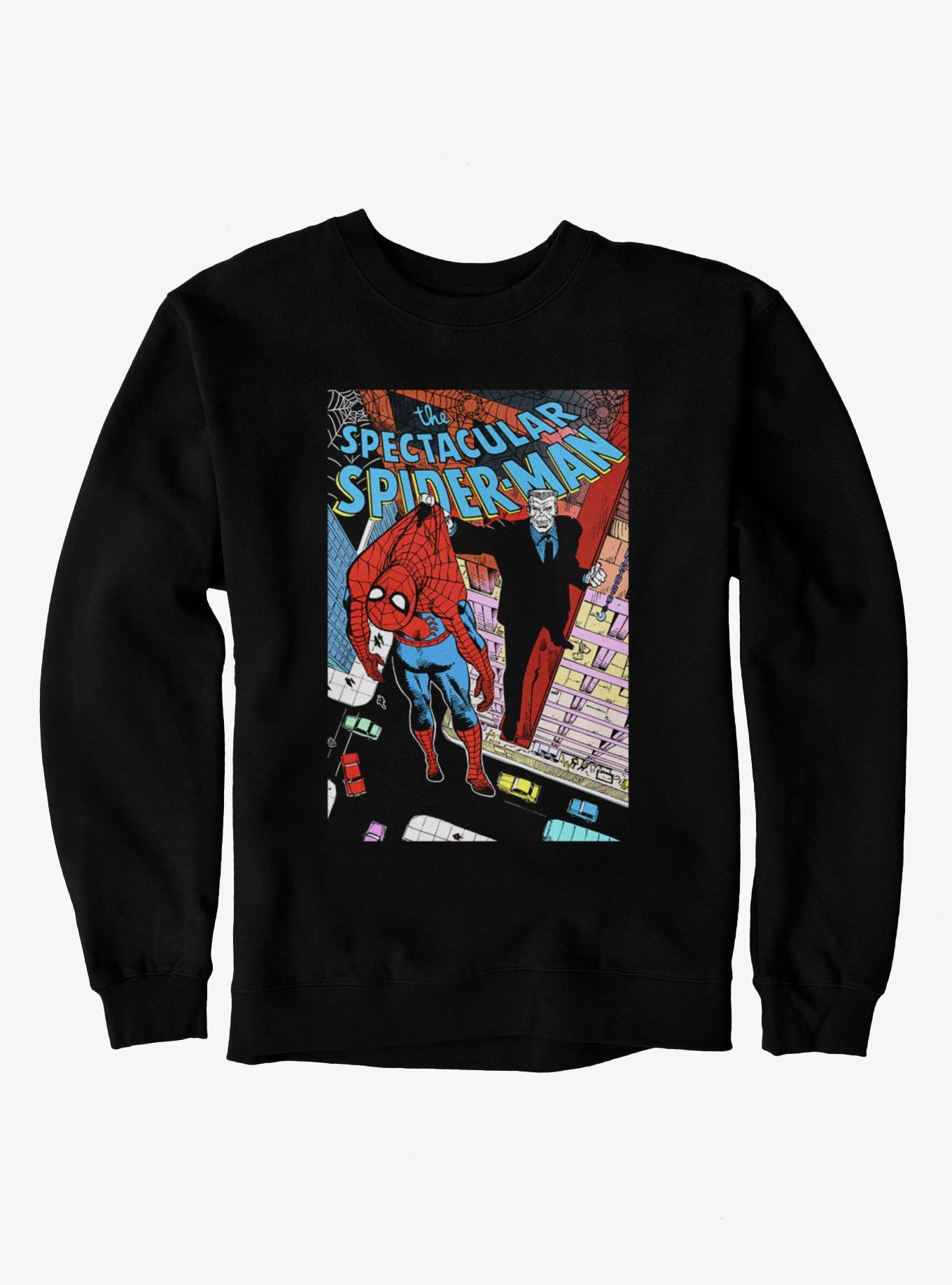 Marvel Spider-Man Held Up By Tombstone Cover Sweatshirt, , hi-res