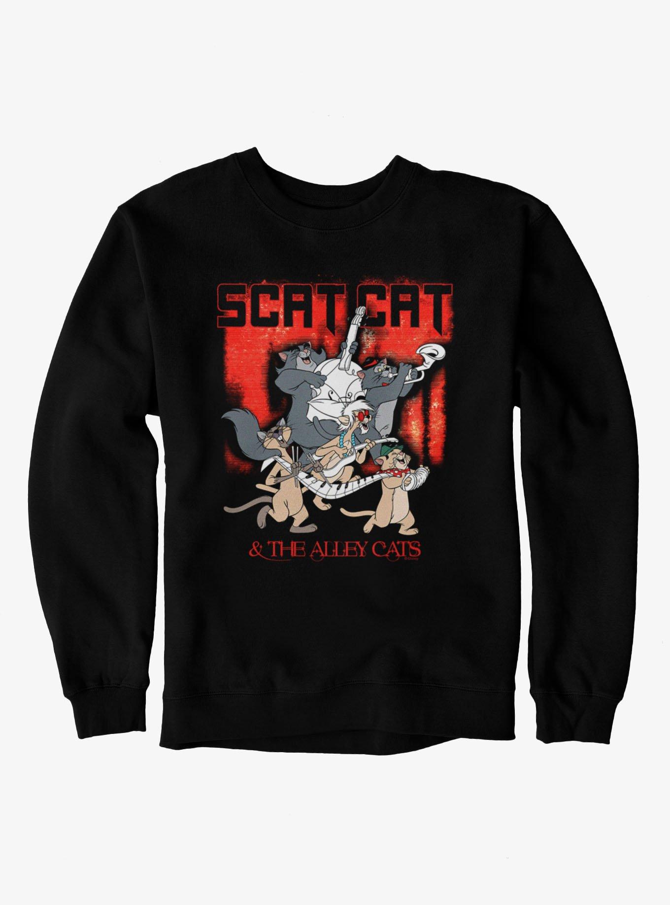 Disney Aristocats Scat Cat And The Alley Cats Sweatshirt