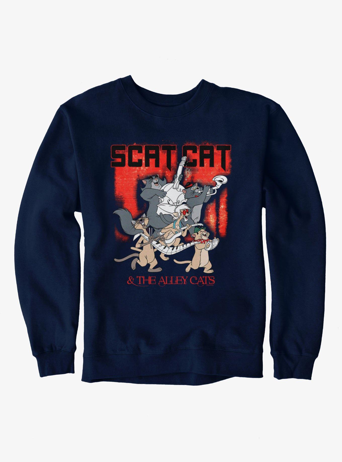 Disney Aristocats Scat Cat And The Alley Cats Sweatshirt