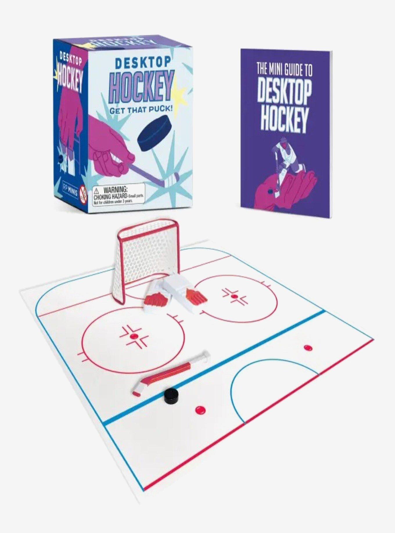 Desktop Hockey Get that puck!