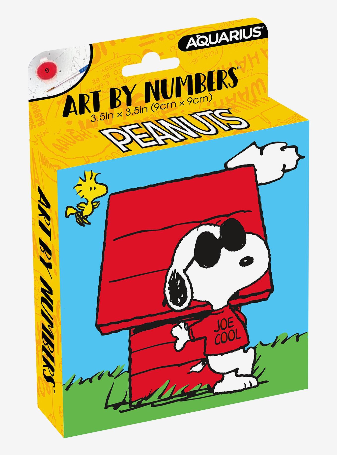 Peanuts Snoopy Joe Cool Mini Art By Numbers Kit, , hi-res